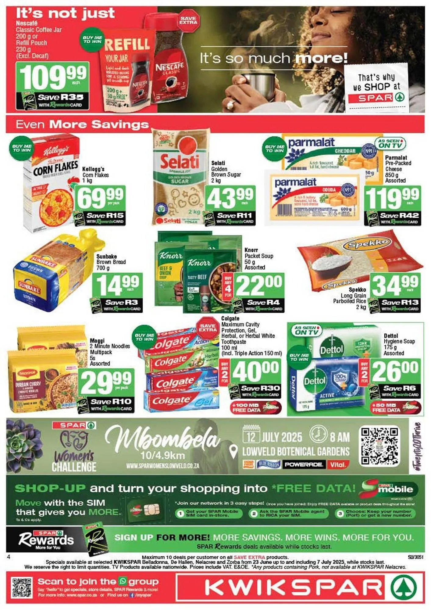KwikSpar catalogue from 23 June to 7 July 2025 - Catalogue Page 4