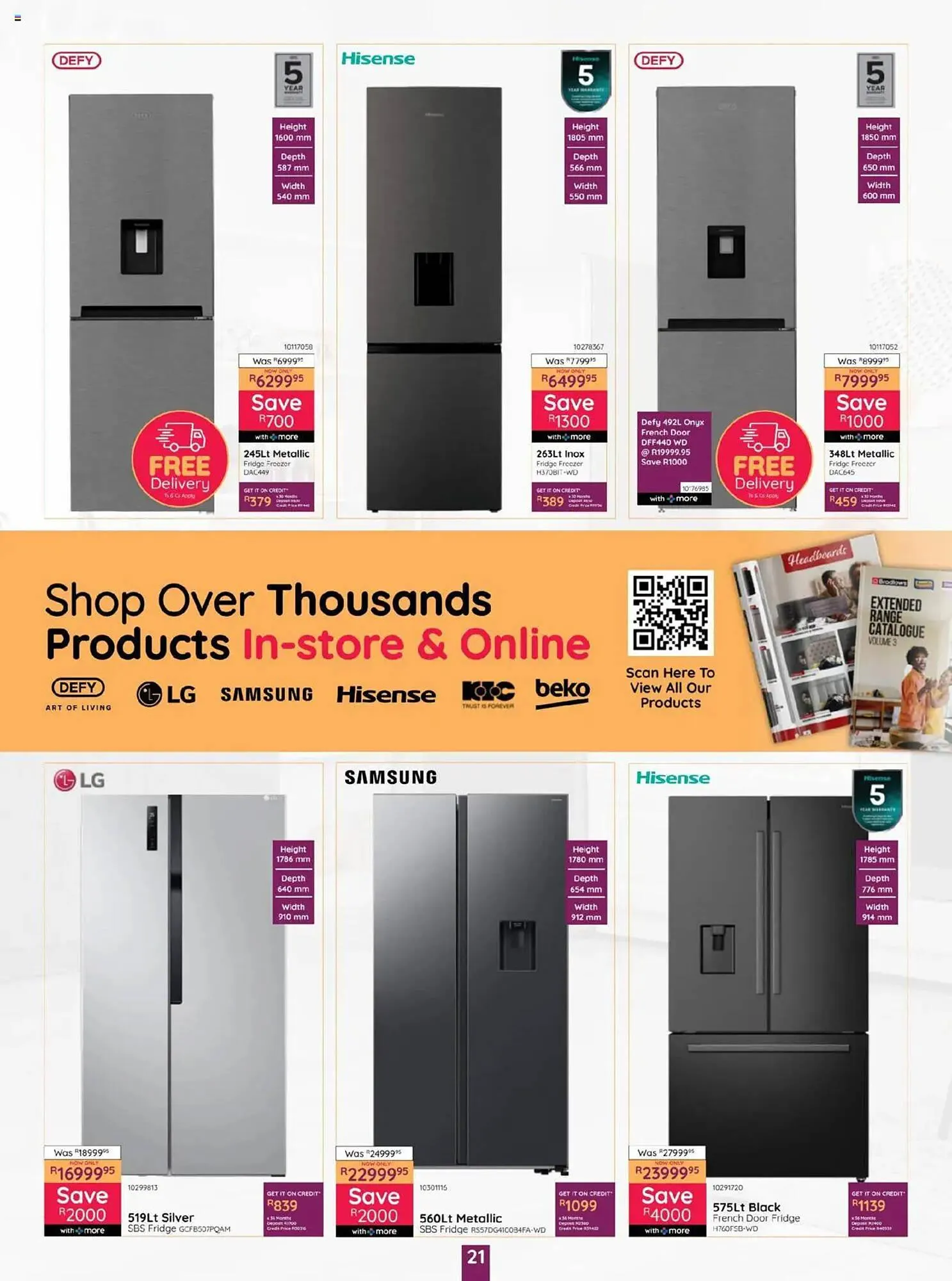 Bradlows catalogue from 21 August to 17 September 2025 - Catalogue Page 21