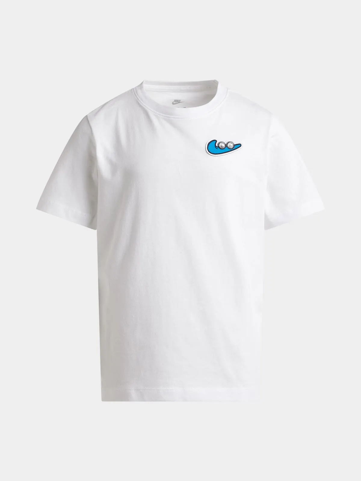 Nike Unisex Youth Sportswear Swooshy White T-Shirt