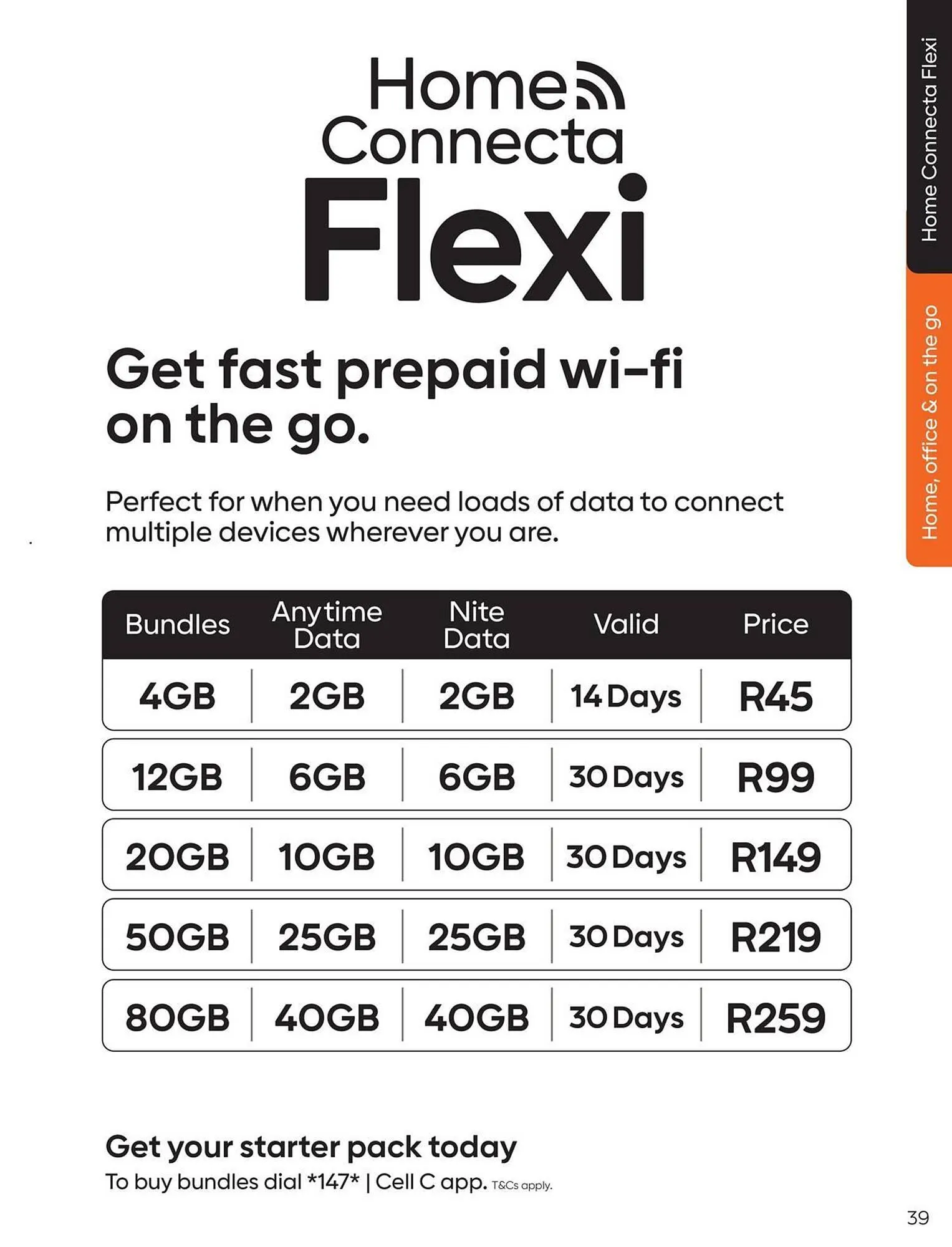 Cell C catalogue from 12 December to 11 February 2025 - Catalogue Page 39