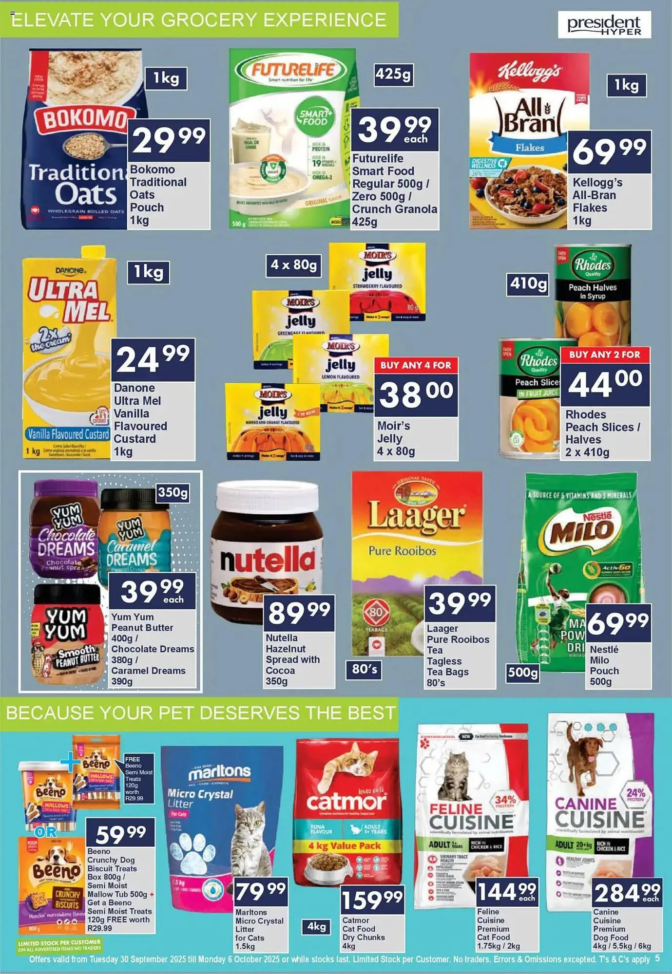 President Hyper catalogue from 30 September to 6 October 2025 - Catalogue Page 5