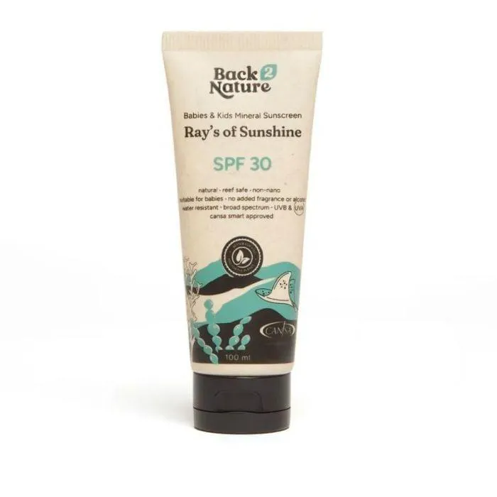 Back 2 Nature - Rays of Sunshine SPF 30 100ml