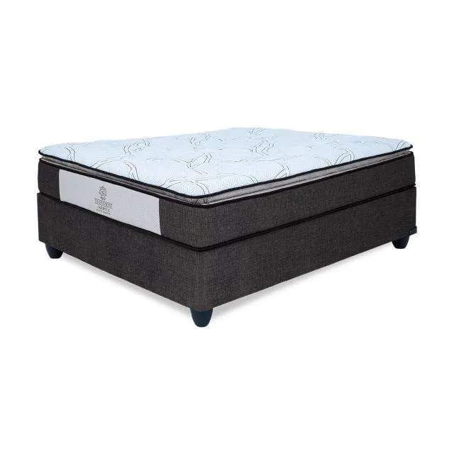 Signorini Napels Pillow Top Queen Mattress and Bed Set