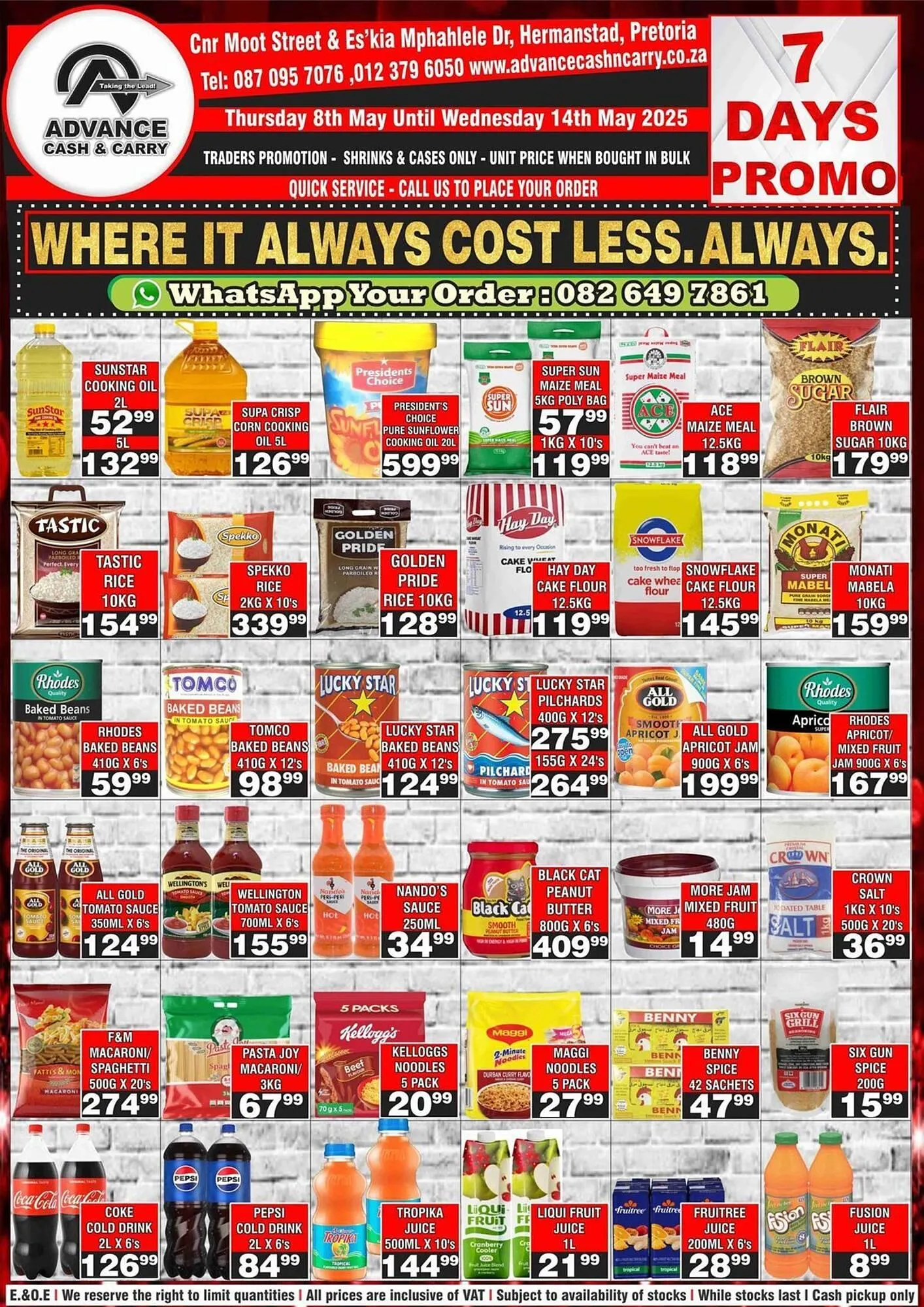 Advance Cash n Carry catalogue from 8 May to 14 May 2025 - Catalogue Page 2