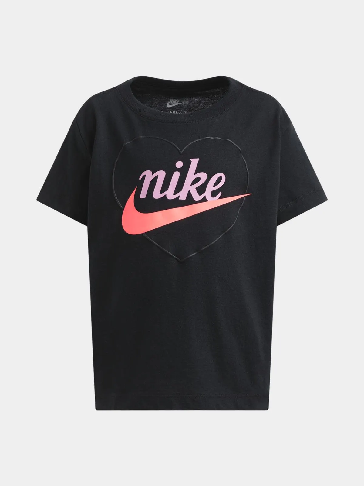 Nike girls Kids New Impressions Graphic Black T-Shirt