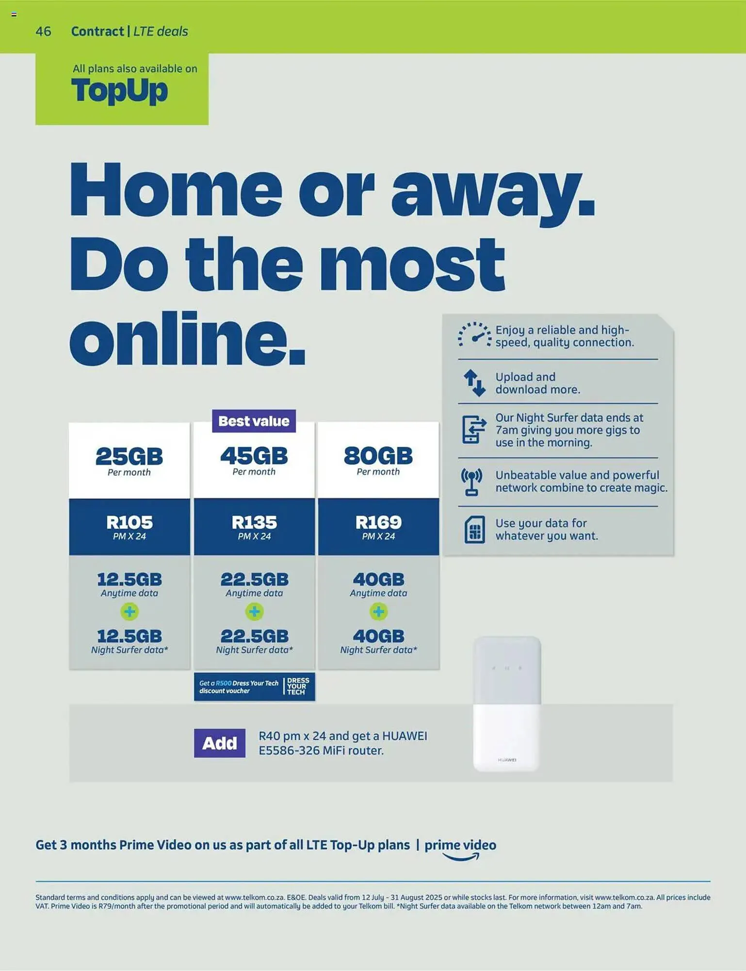 Telkom catalogue from 12 July to 31 August 2025 - Catalogue Page 44