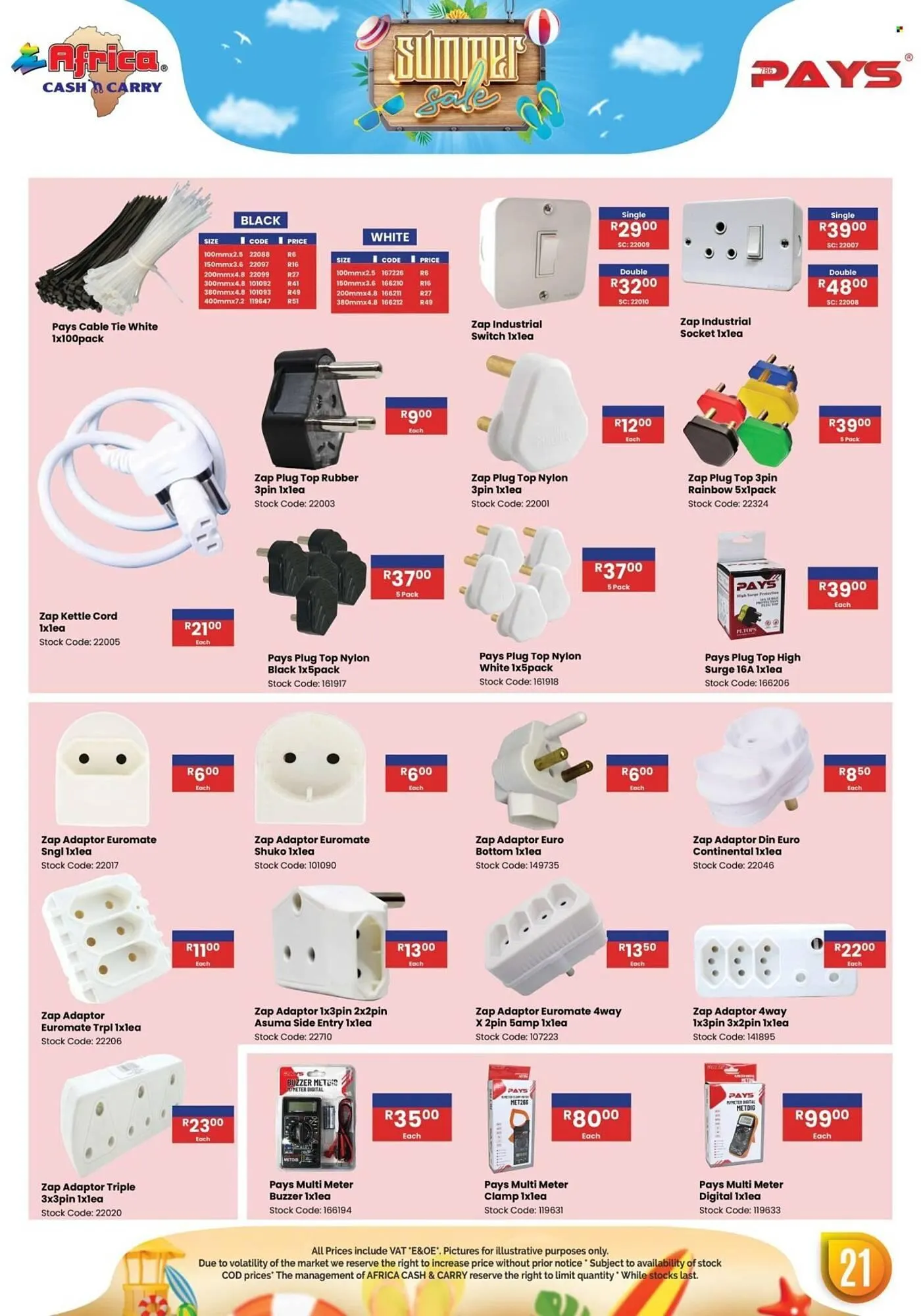 Africa Cash and Carry catalogue from 17 November to 31 January 2026 - Catalogue Page 21