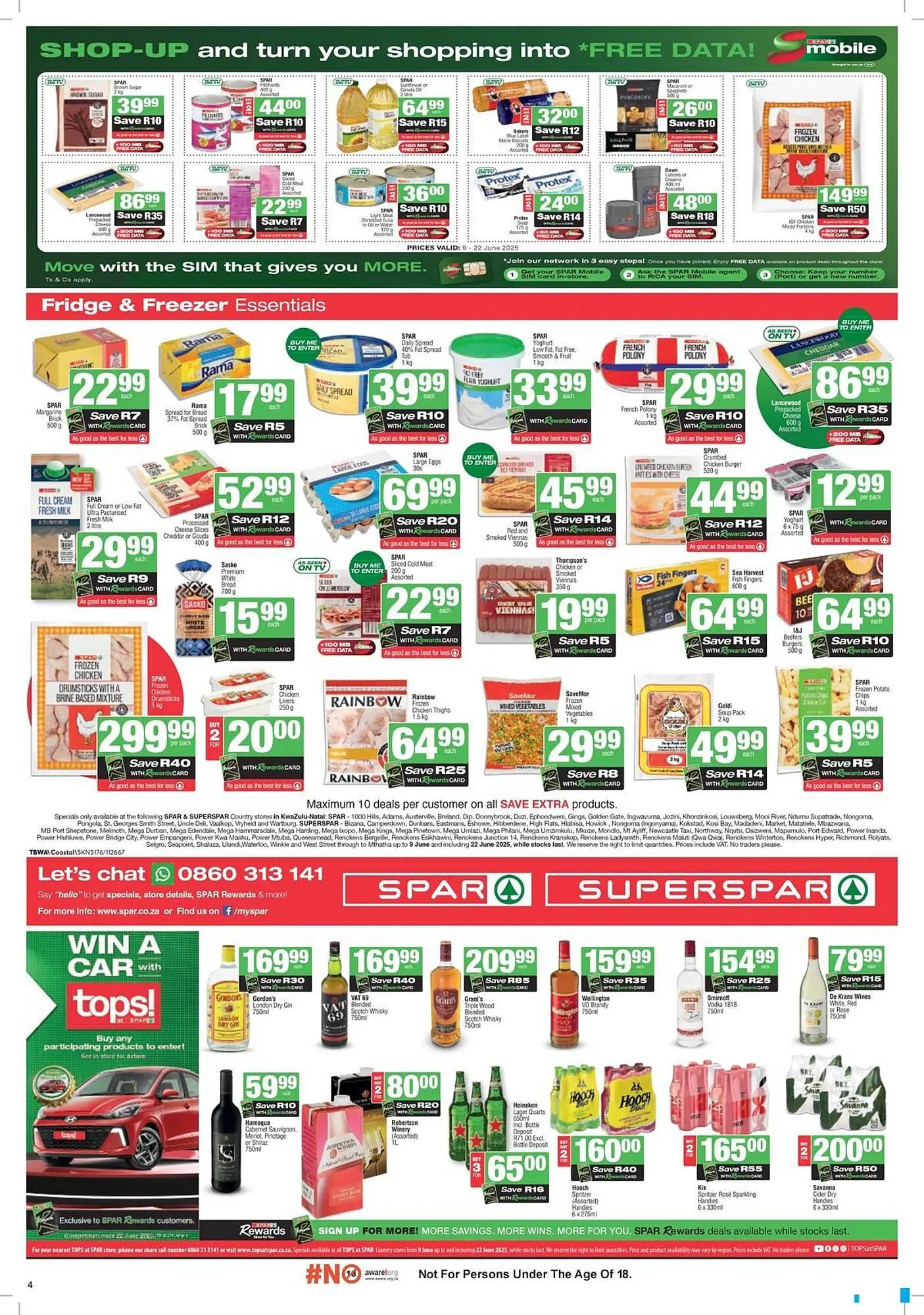 Spar catalogue from 9 June to 22 June 2025 - Catalogue Page 4