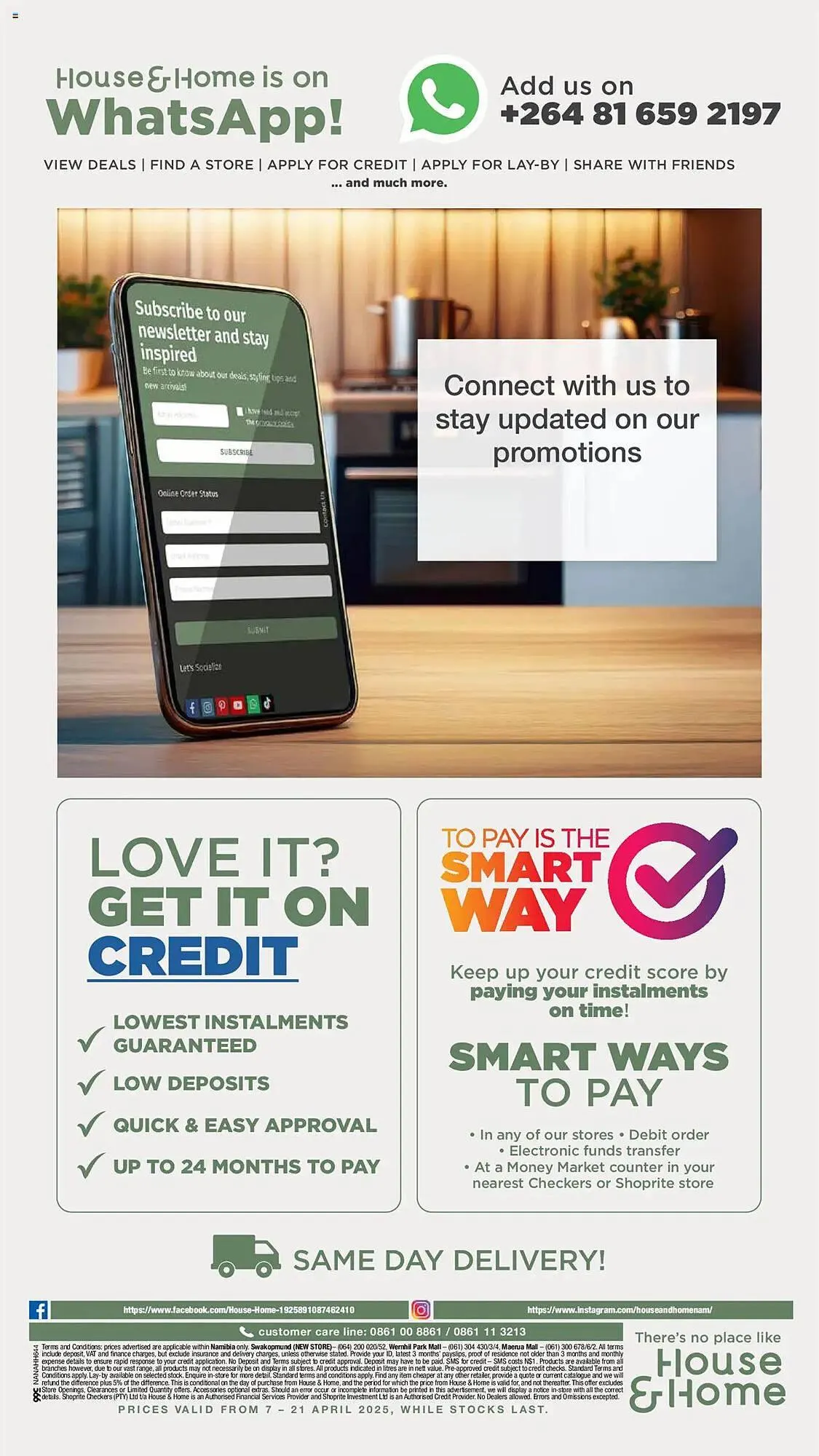 House & Home catalogue from 7 April to 21 April 2025 - Catalogue Page 26