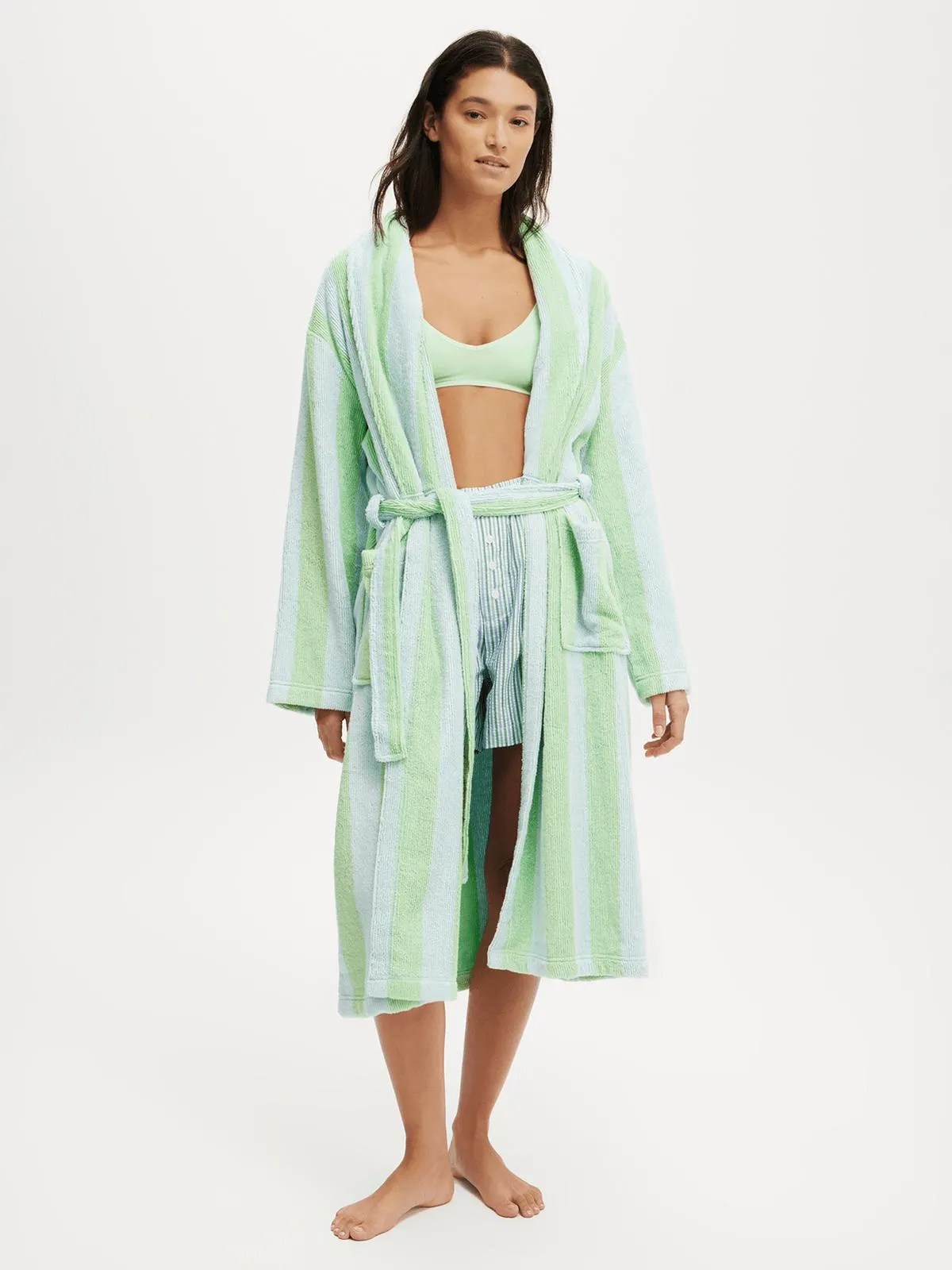 Women's Cotton On Multicolour Luxe Terry Robe