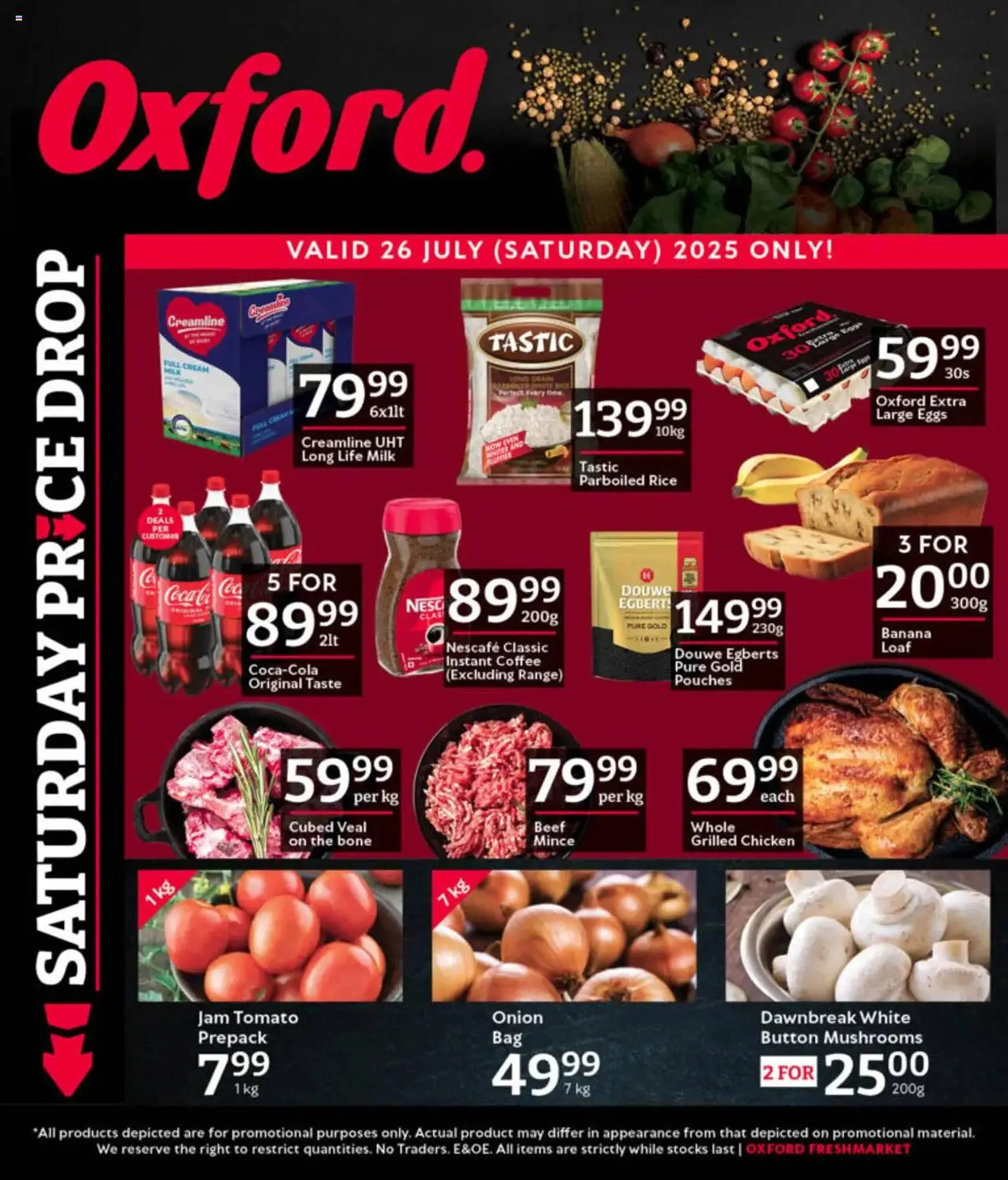 Oxford Freshmarket catalogue from 26 July to 26 July 2025 - Catalogue Page 1