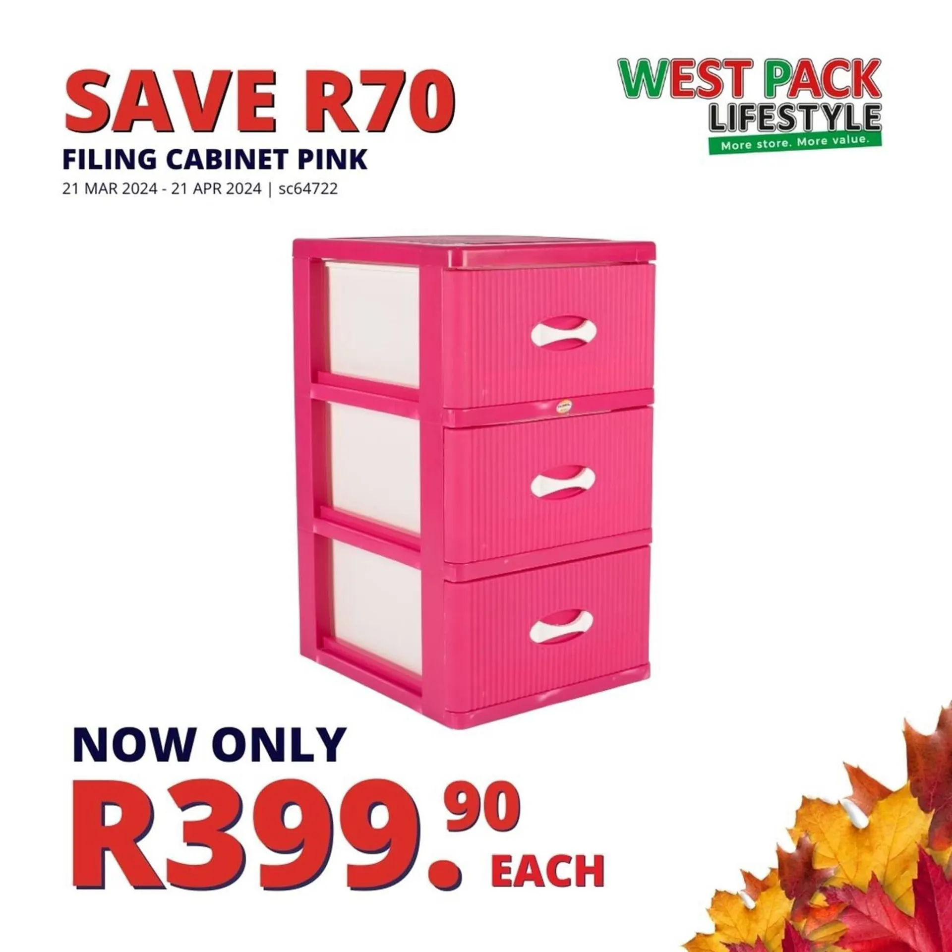 West Pack Lifestyle catalogue from 27 March to 21 April 2024 - Catalogue Page 26