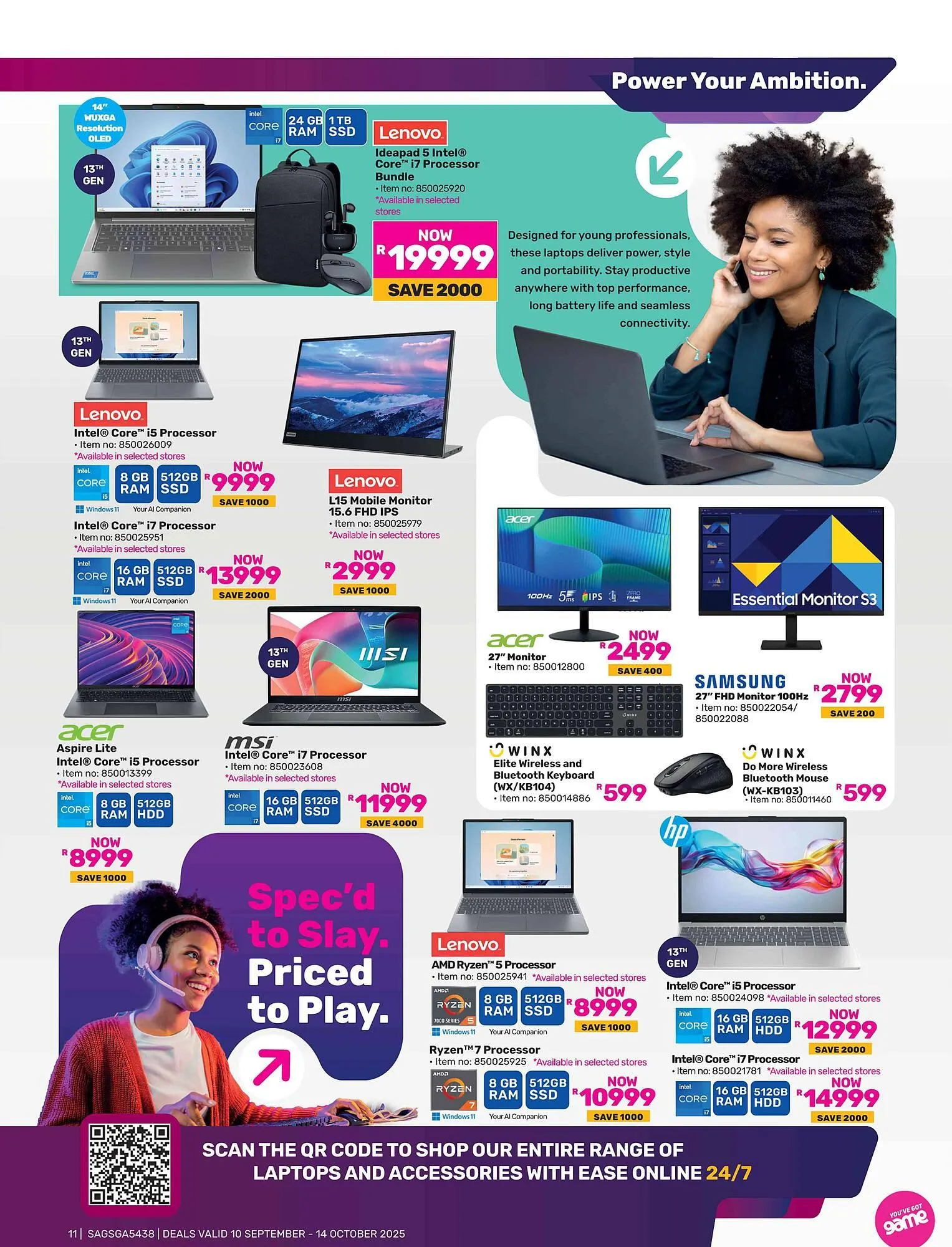 Game catalogue from 10 September to 14 October 2025 - Catalogue Page 11