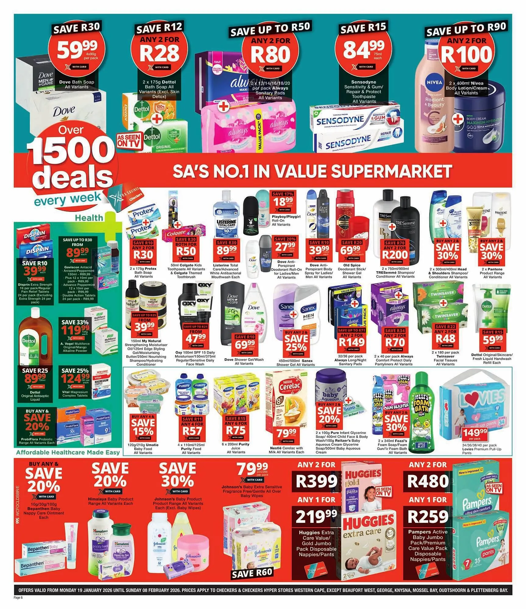 Checkers catalogue from 19 January to 8 February 2026 - Catalogue Page 6