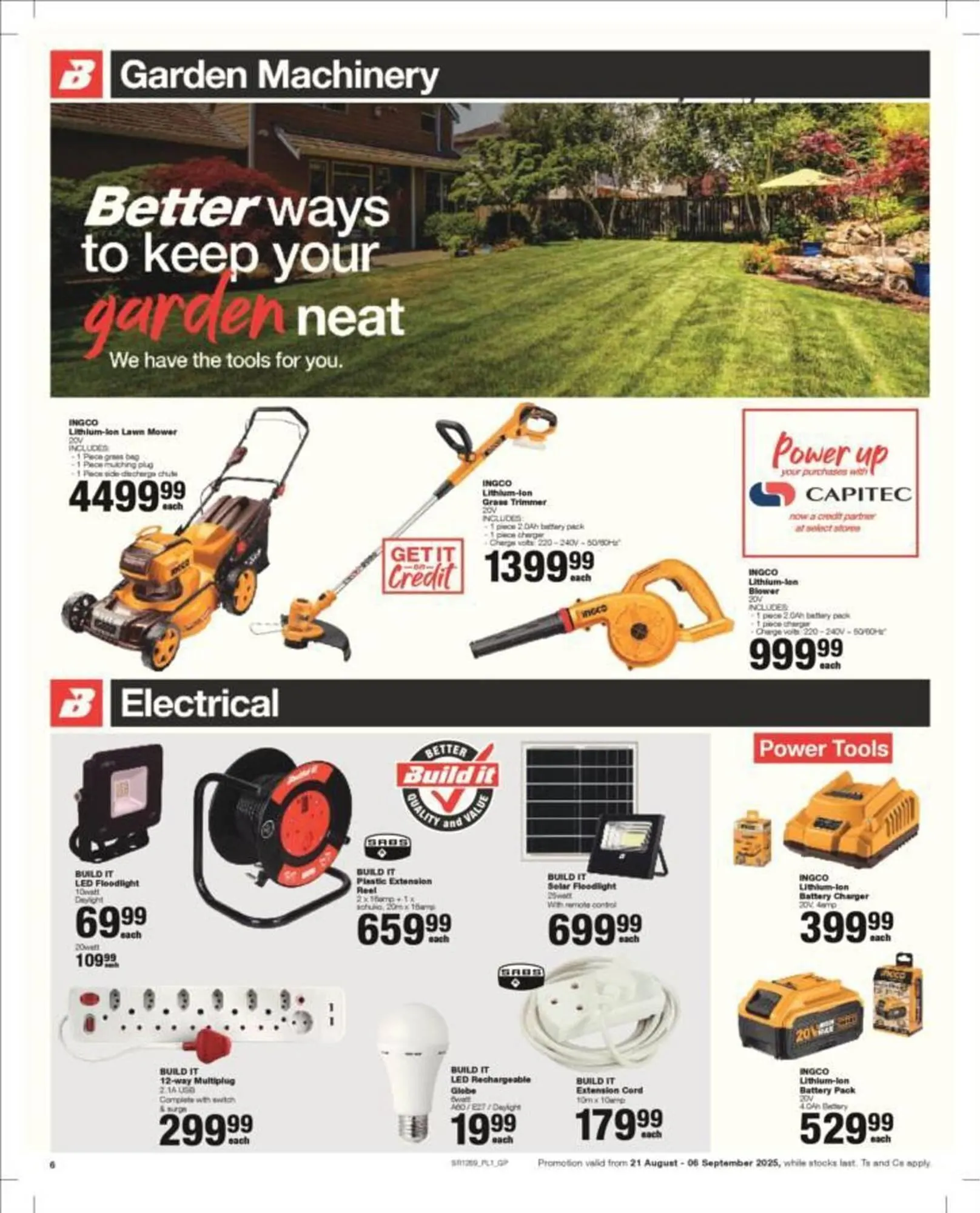 Build It catalogue from 21 August to 6 September 2025 - Catalogue Page 6