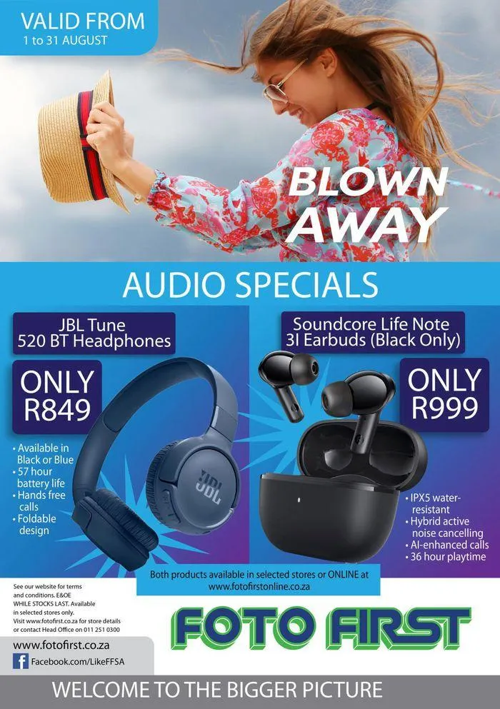 BLOWN AWAY PRINT Specials from 5 August to 31 August 2024 - Catalogue Page 4