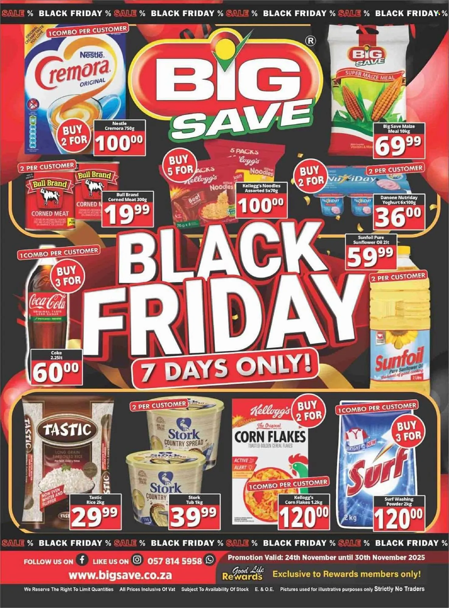 Big Save catalogue from 24 November to 30 November 2025 - Catalogue Page 1
