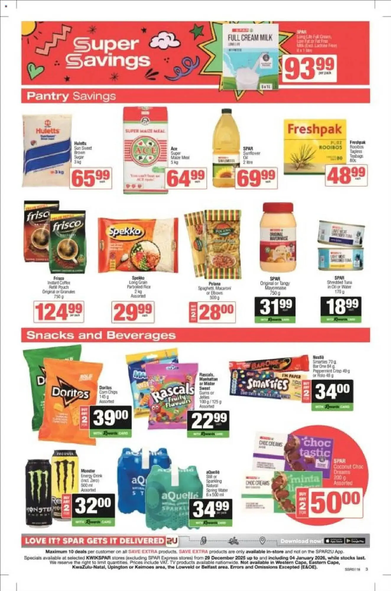 KwikSpar catalogue from 28 December to 4 January 2026 - Catalogue Page 3