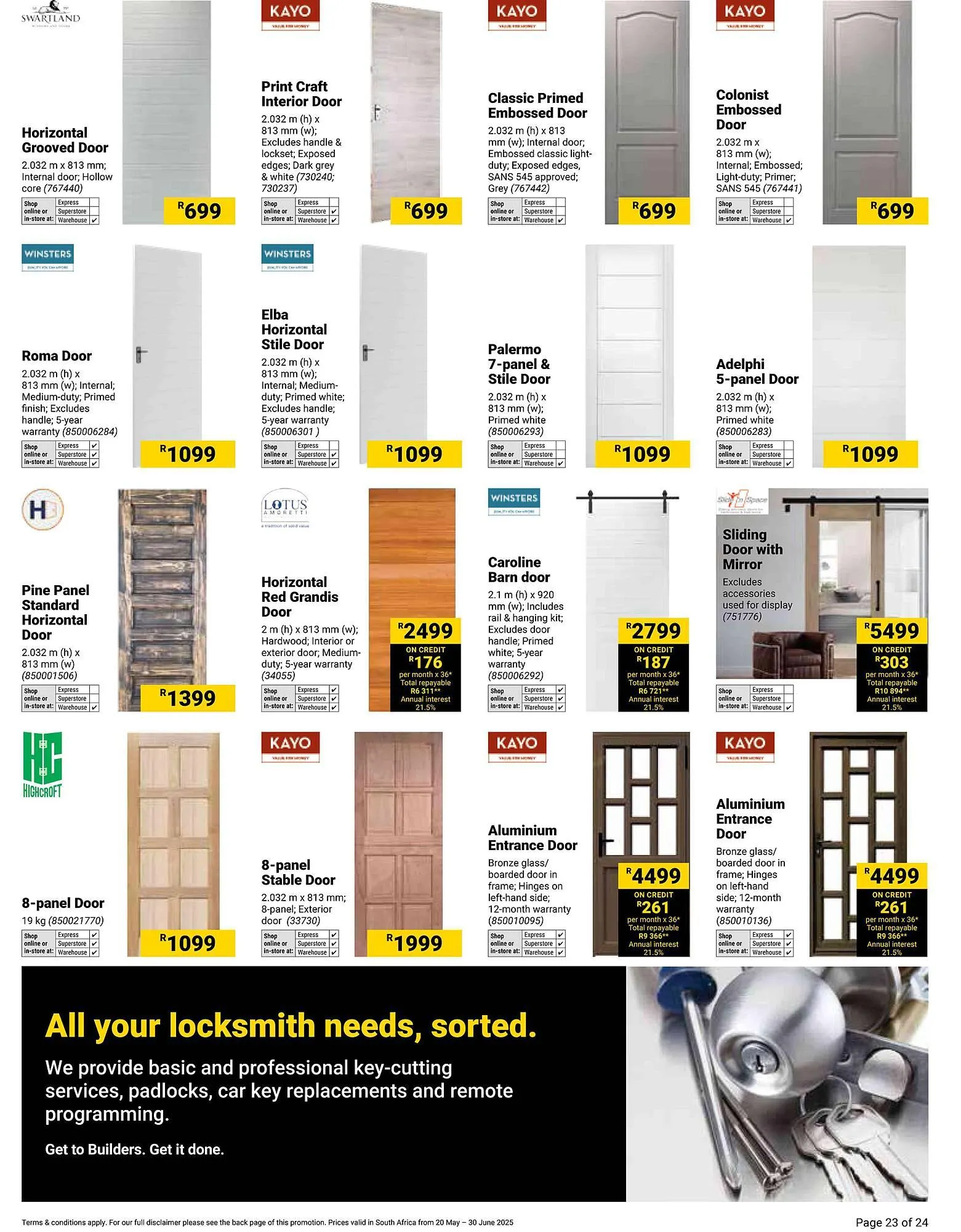 Builders Warehouse catalogue from 20 May to 30 June 2025 - Catalogue Page 21