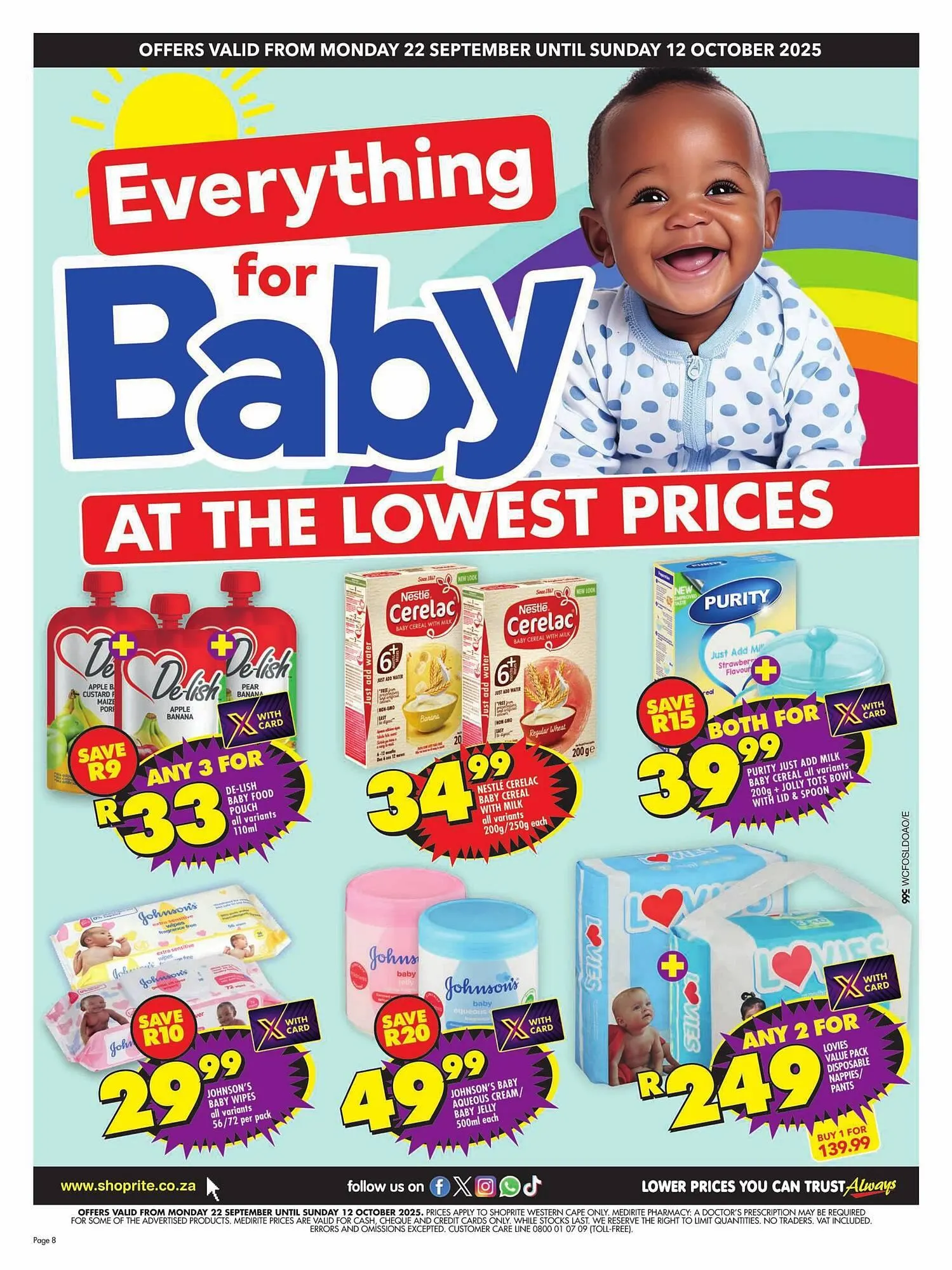 Shoprite catalogue from 22 September to 12 October 2025 - Catalogue Page 8