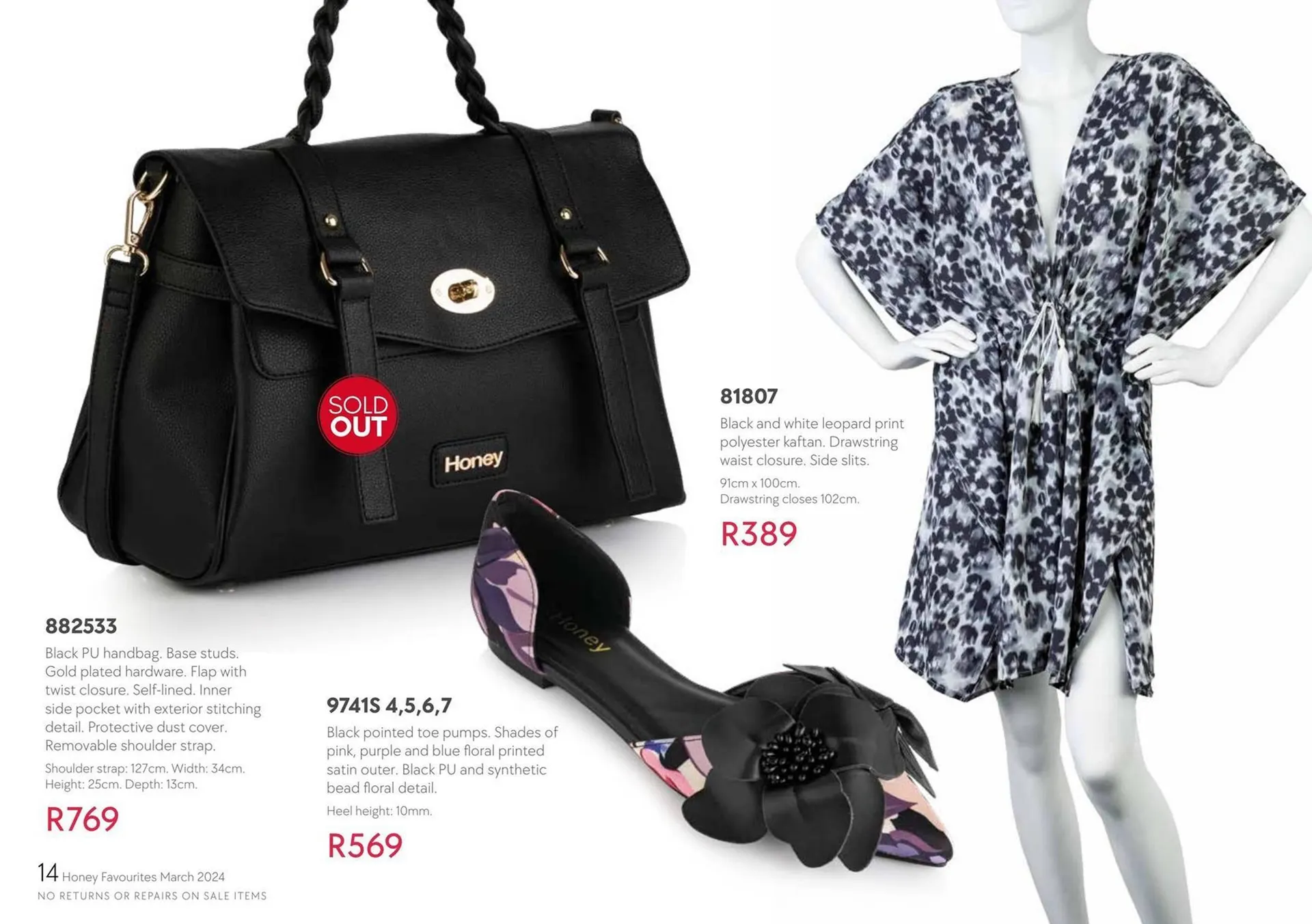 Honey Fashion Accessories catalogue from 29 March to 30 April 2024 - Catalogue Page 7