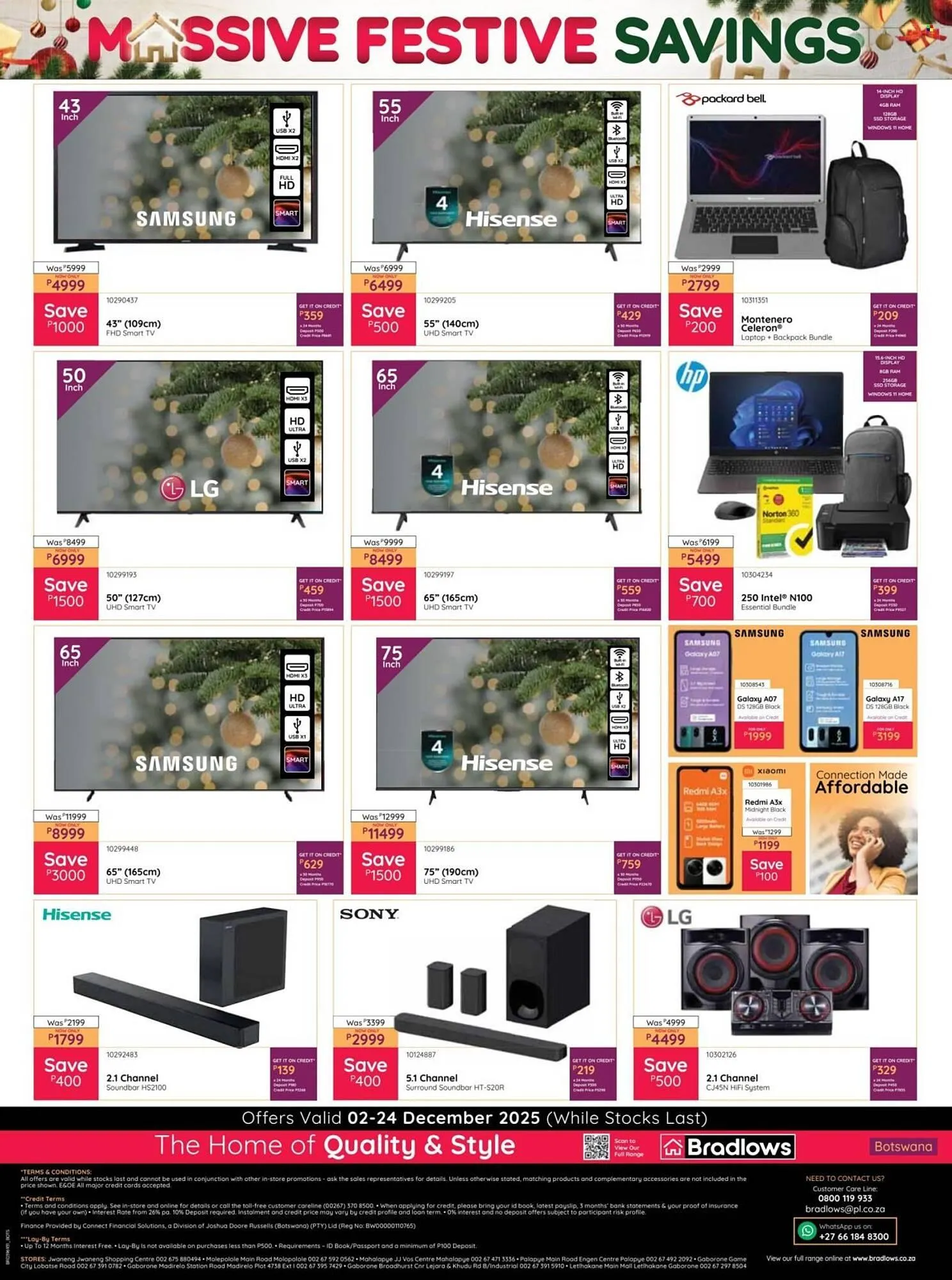 Bradlows catalogue from 2 December to 24 December 2025 - Catalogue Page 12