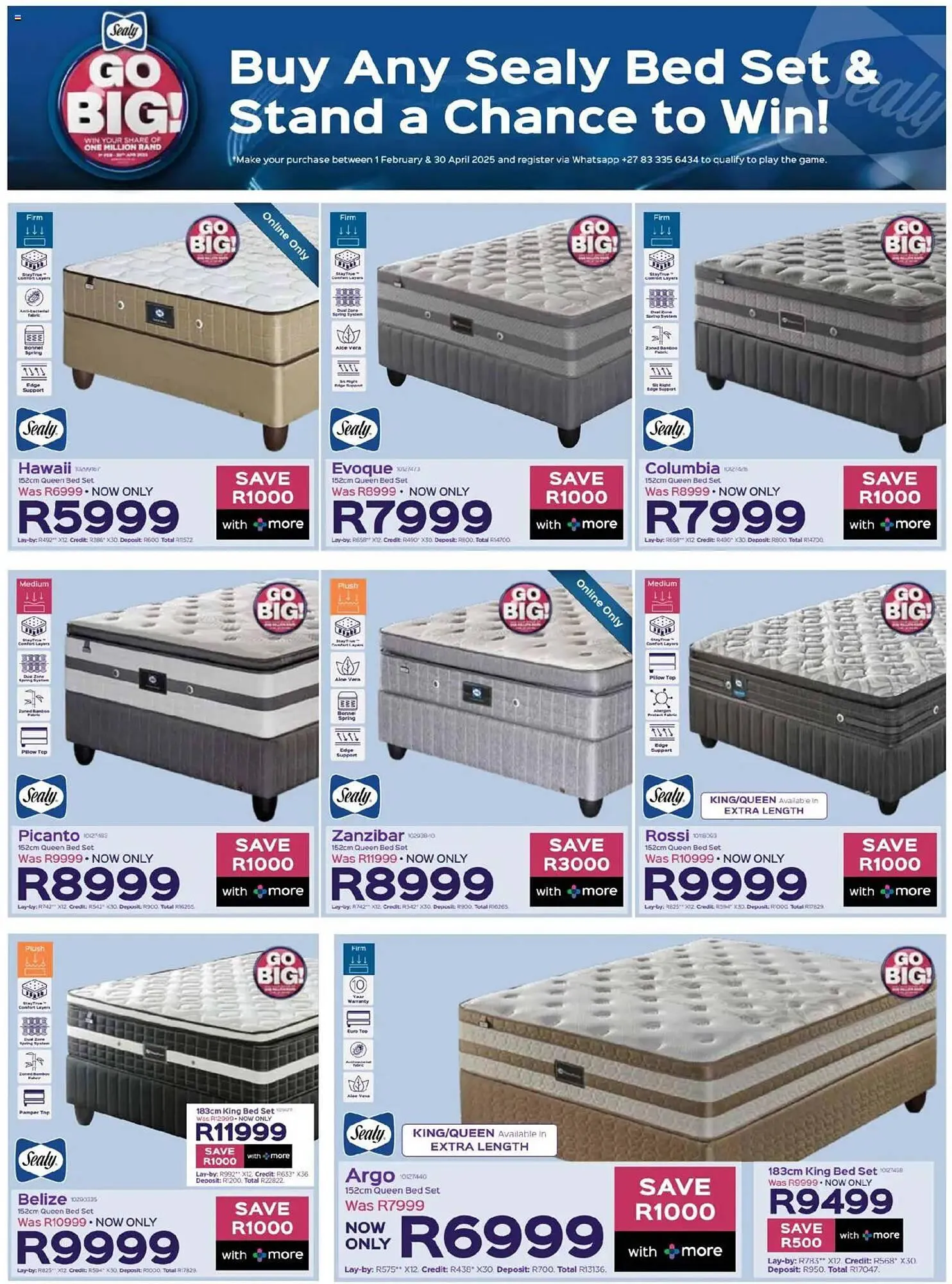 Sleepmasters catalogue from 17 March to 13 April 2025 - Catalogue Page 4