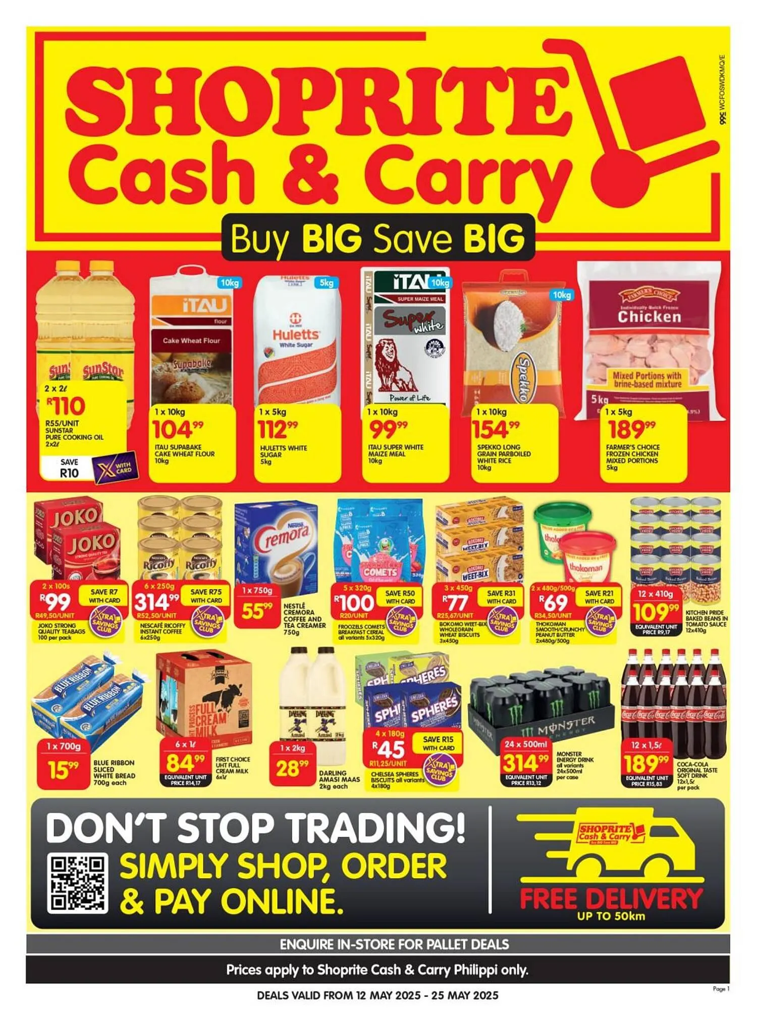 Shoprite catalogue from 12 May to 25 May 2025 - Catalogue Page 1