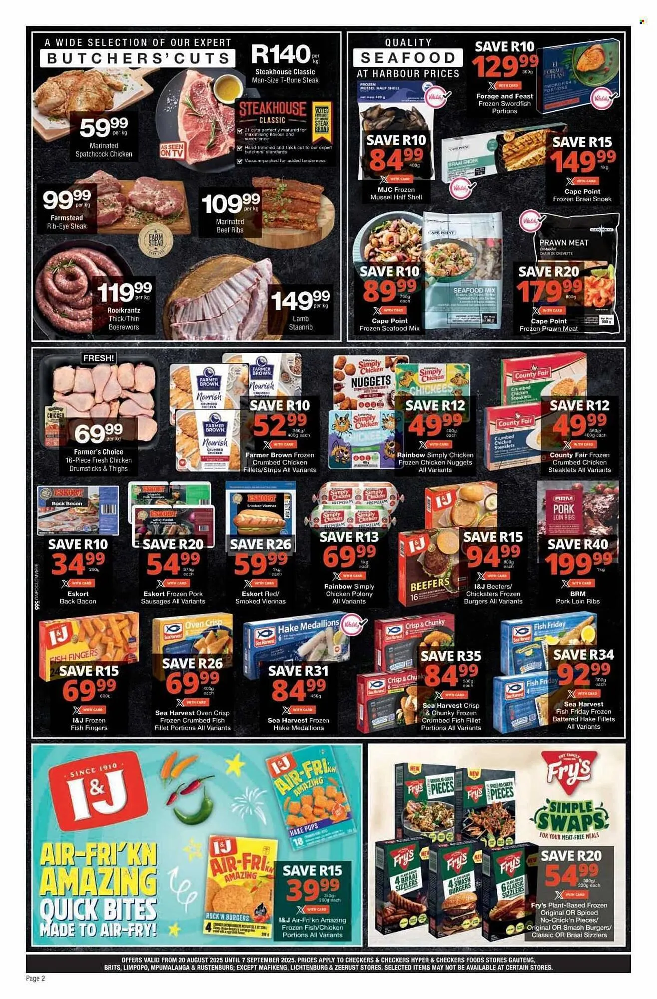 Checkers catalogue from 20 August to 7 September 2025 - Catalogue Page 2