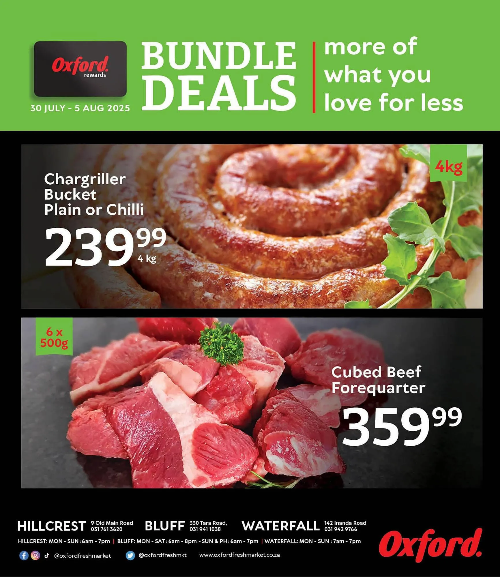 Oxford Freshmarket catalogue from 30 July to 5 August 2025 - Catalogue Page 2