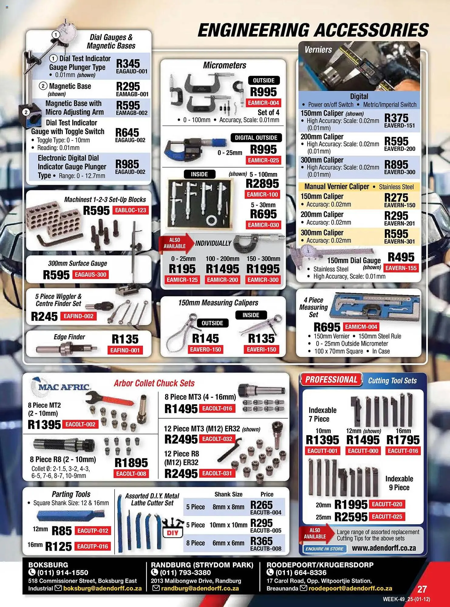 Adendorff Machinery Mart catalogue from 30 November to 31 December 2025 - Catalogue Page 29
