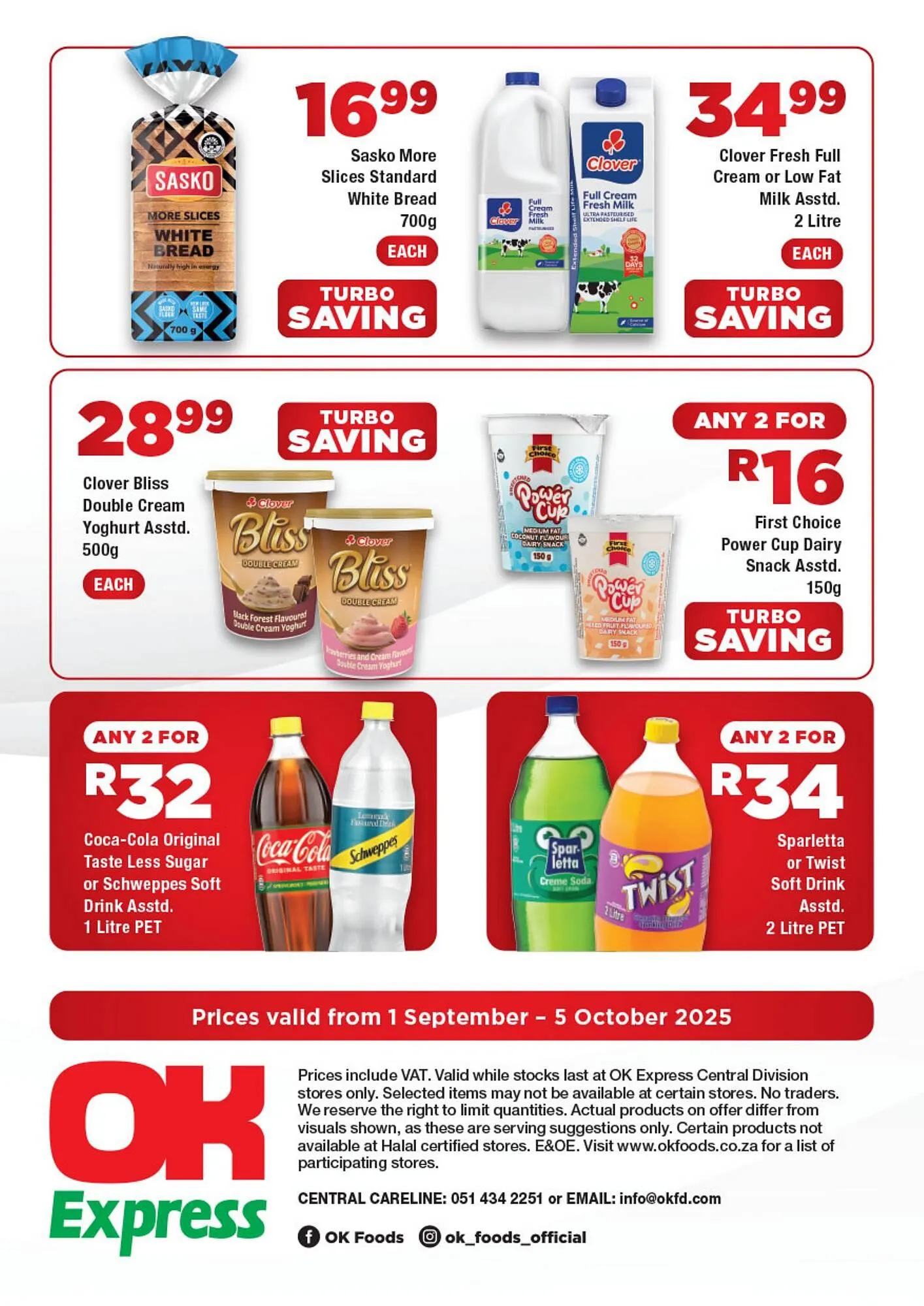 OK Foods catalogue from 9 September to 5 October 2025 - Catalogue Page 4