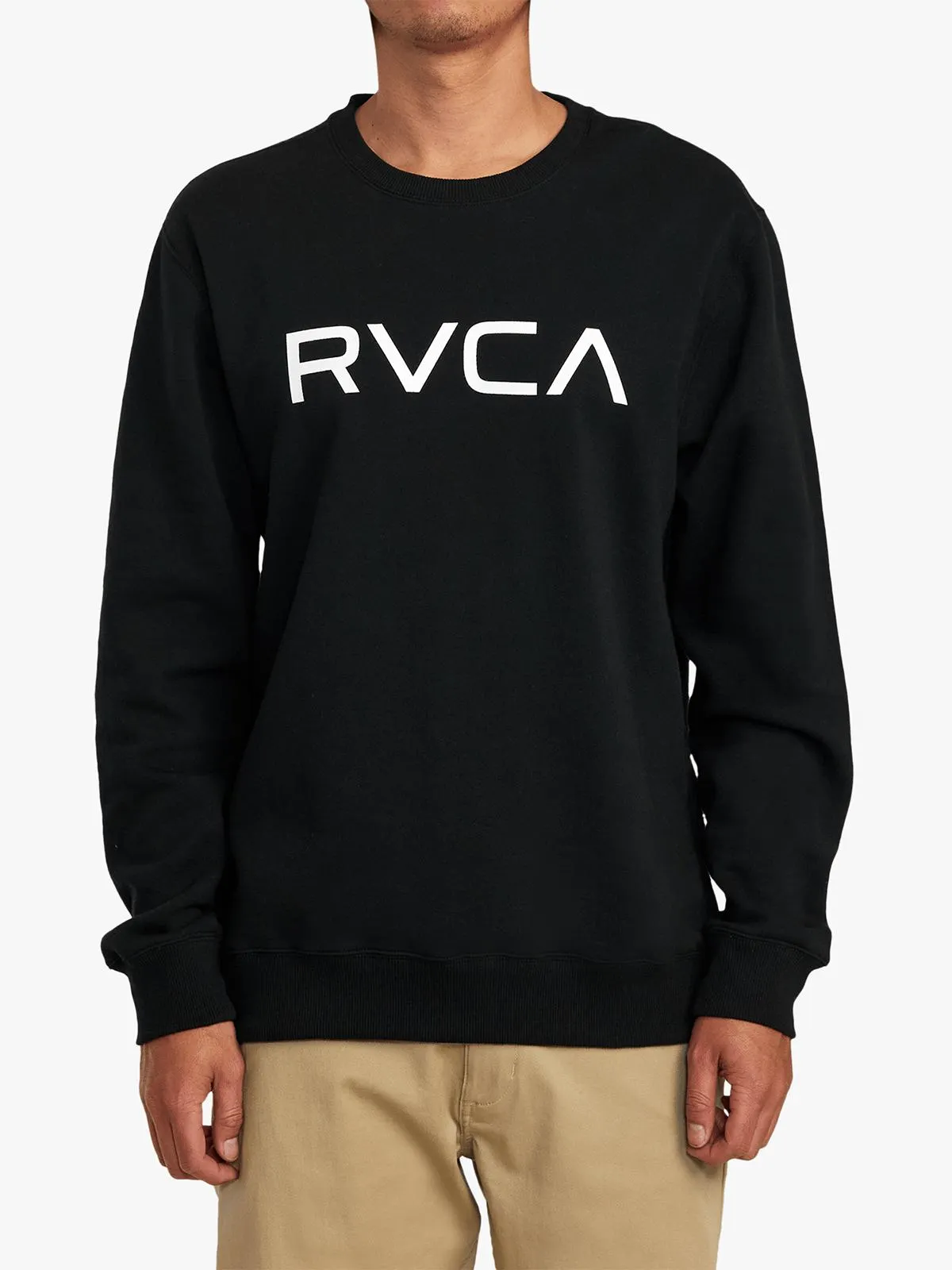 Men's Big RVCA Crew Sweater
