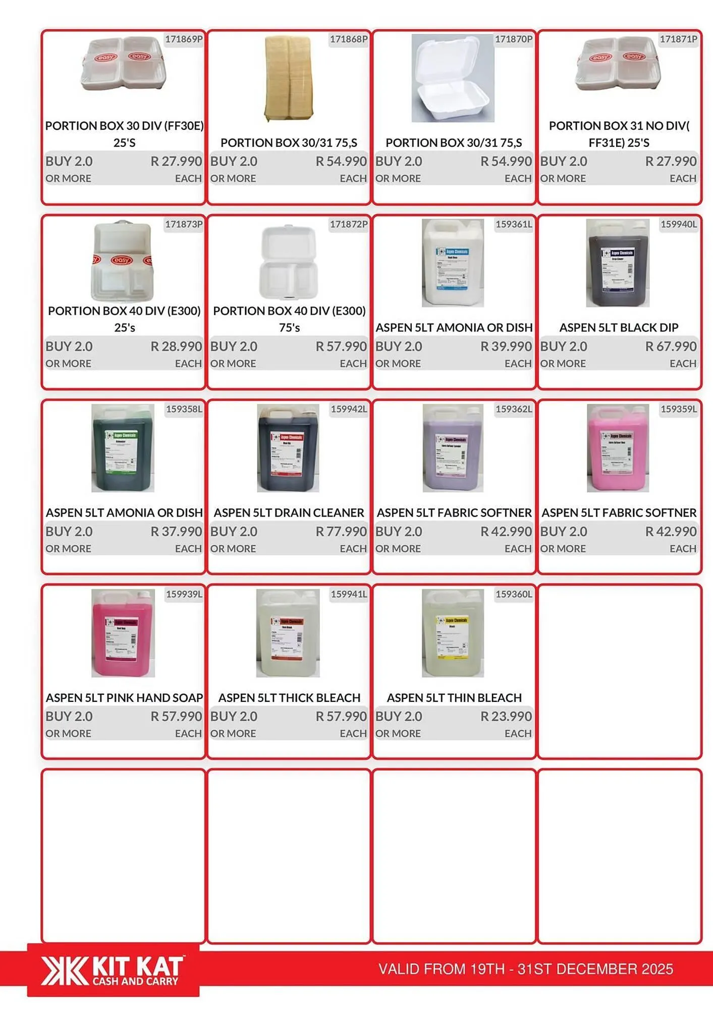 KitKat Cash and Carry catalogue from 19 December to 31 December 2025 - Catalogue Page 38