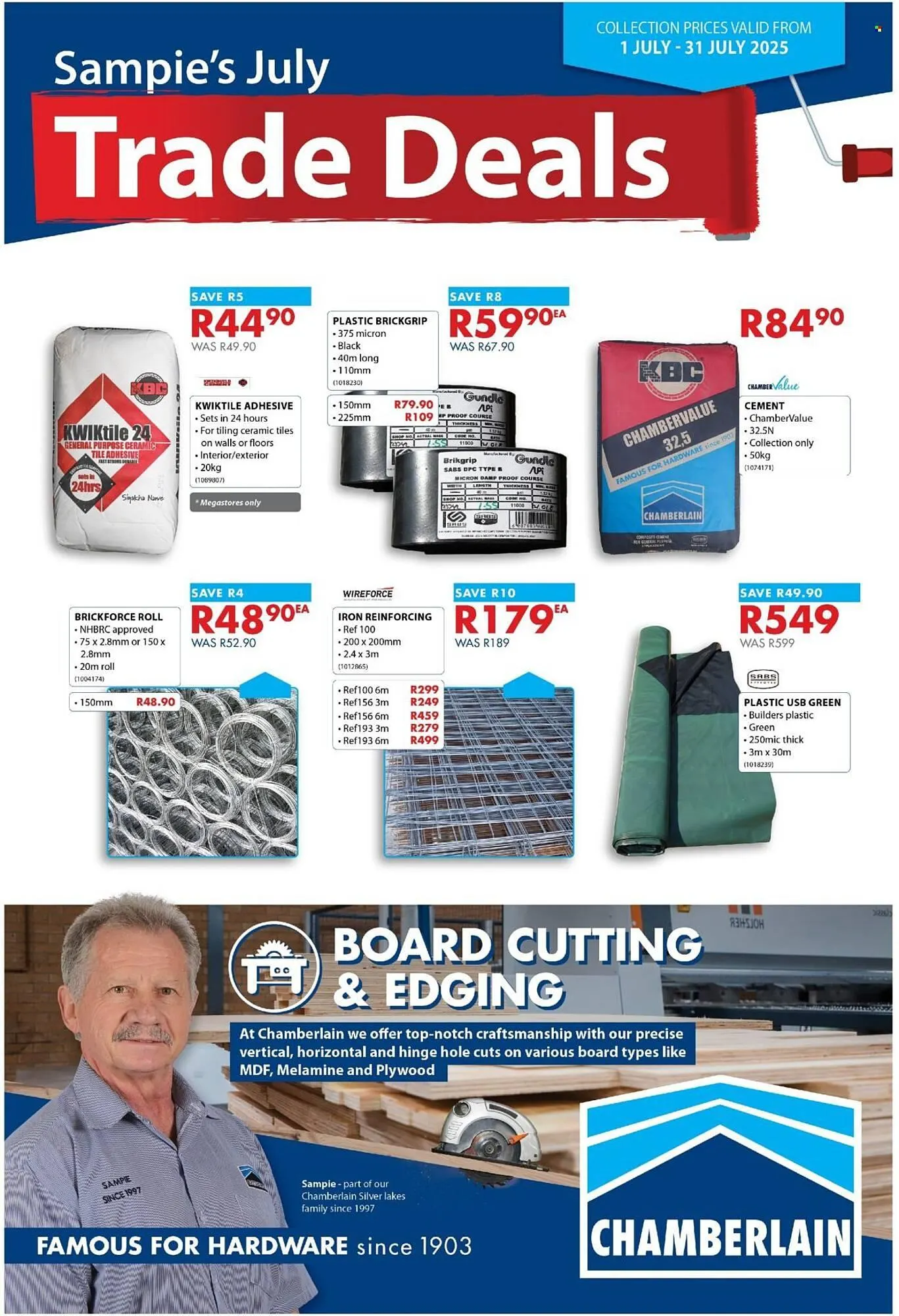 Chamberlain catalogue from 1 July to 31 July 2025 - Catalogue Page 1