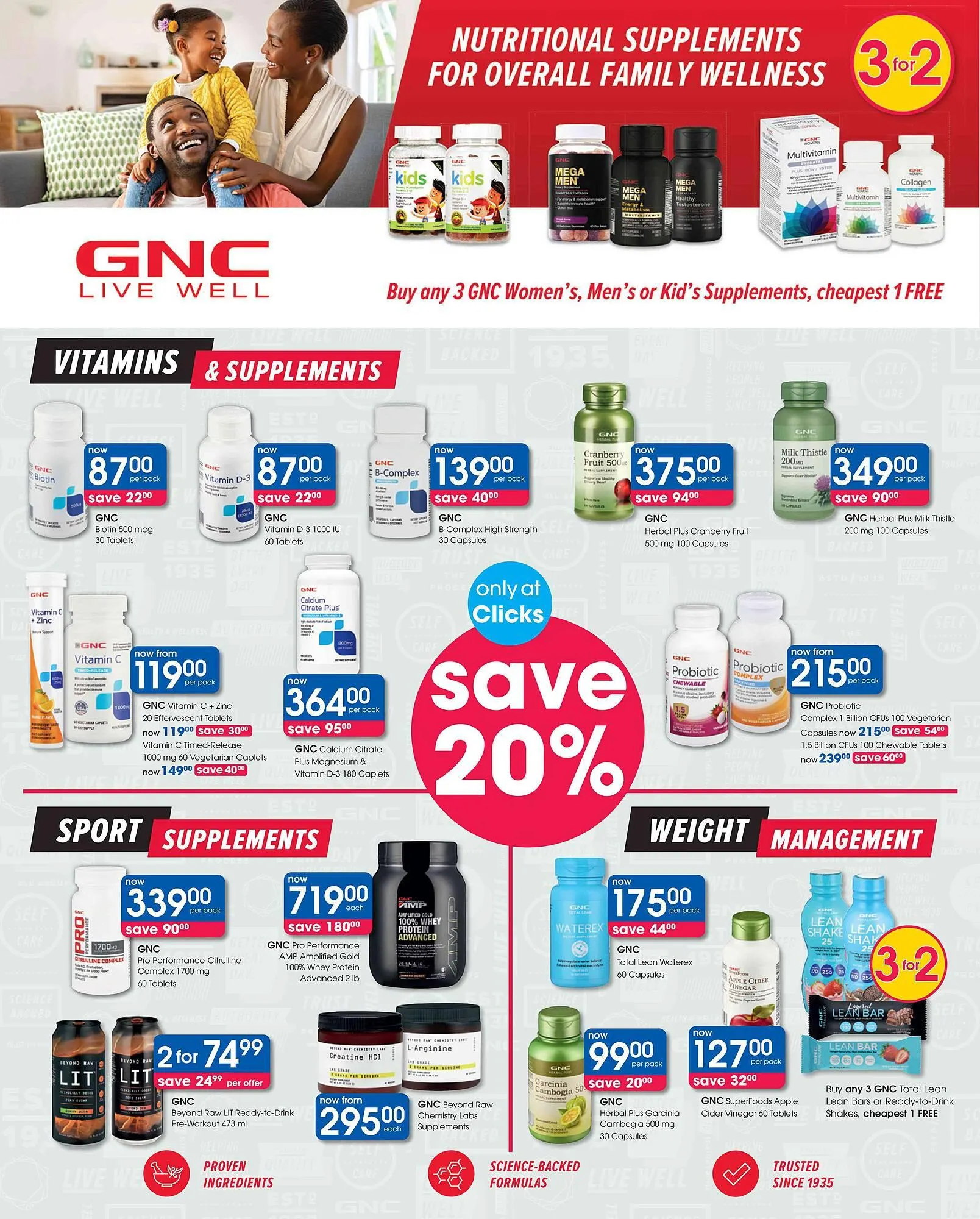 Clicks catalogue from 7 August to 20 August 2025 - Catalogue Page 23