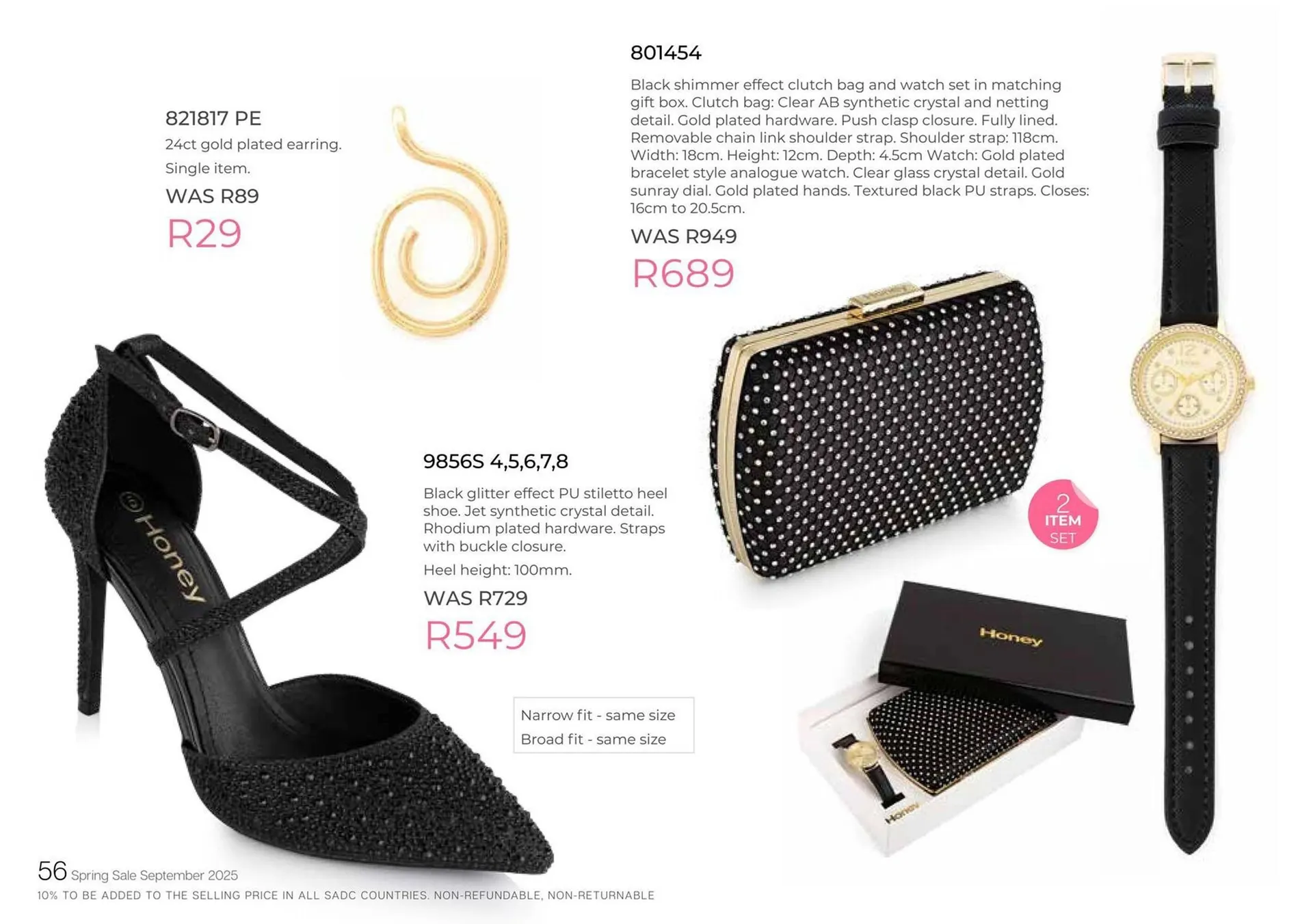 Honey Fashion Accessories catalogue from 3 September to 30 September 2025 - Catalogue Page 58