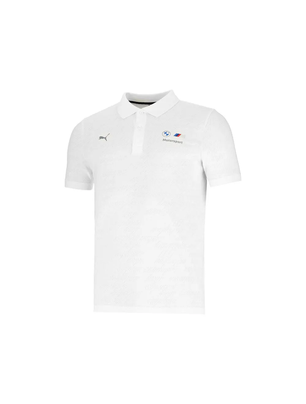 Puma BMW Motorsport Mens Motorsport Polo White
