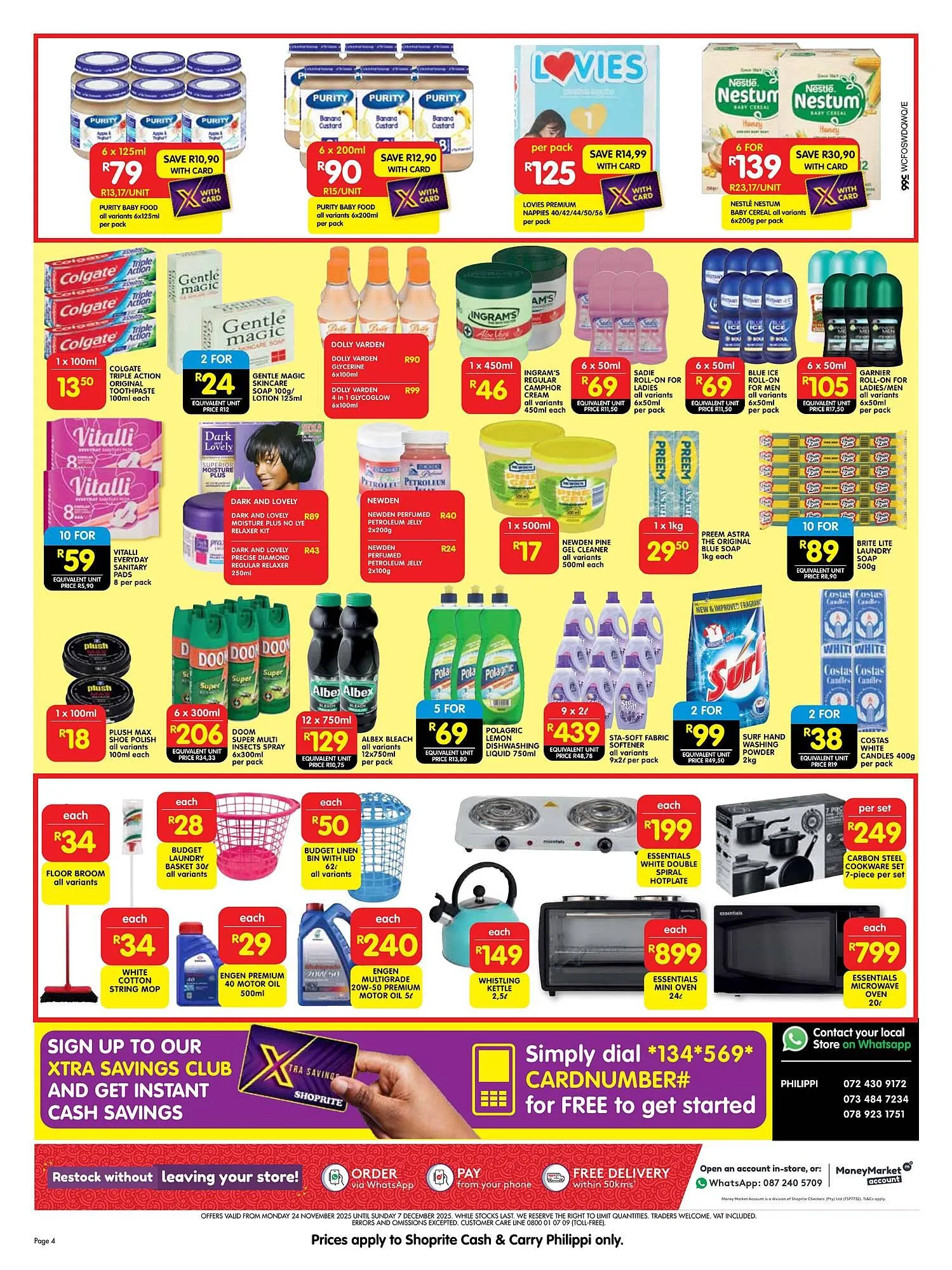 Shoprite catalogue from 24 November to 7 December 2025 - Catalogue Page 4