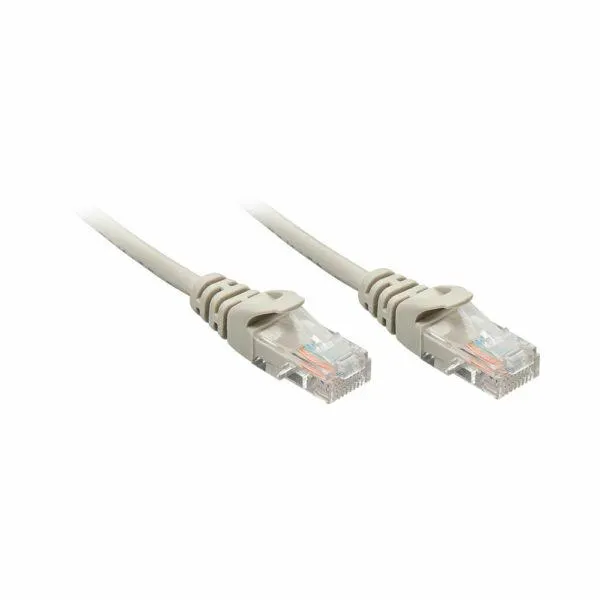 LINKQNET 5M CAT5E MOULDED FLYLEAD GREY