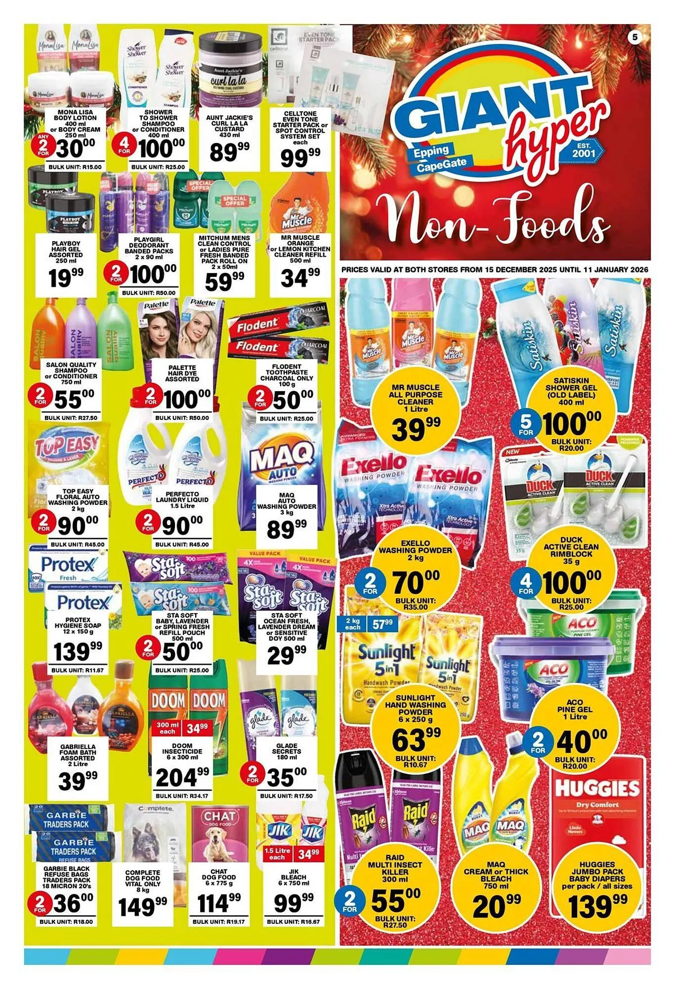 Giant Hyper catalogue from 15 December to 11 January 2026 - Catalogue Page 5