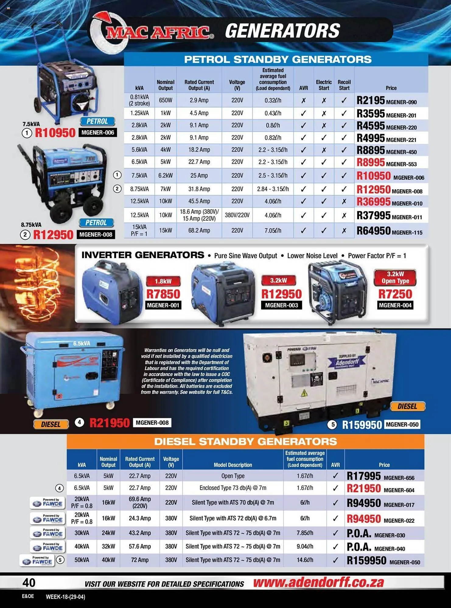Adendorff Machinery Mart catalogue from 29 April to 30 June 2024 - Catalogue Page 42