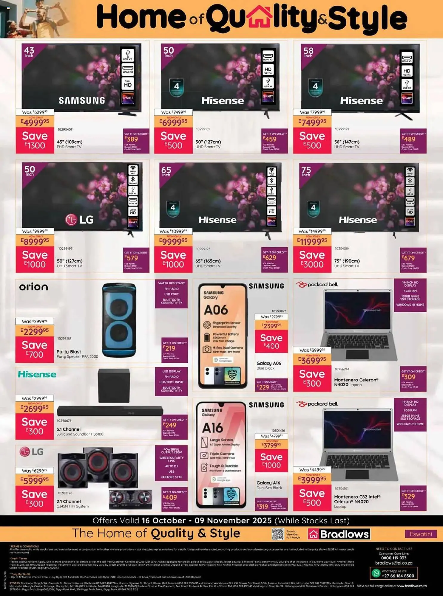 Bradlows catalogue from 16 October to 9 November 2025 - Catalogue Page 8