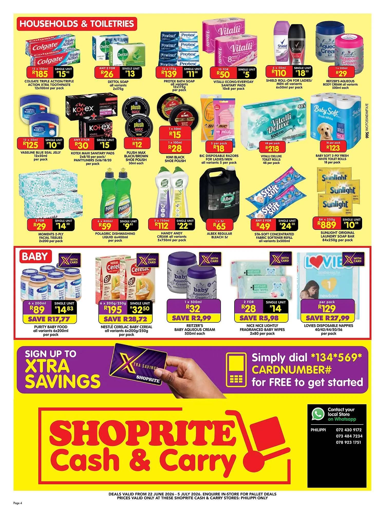 Shoprite catalogue from 22 June to 5 July 2026 - Catalogue Page 4