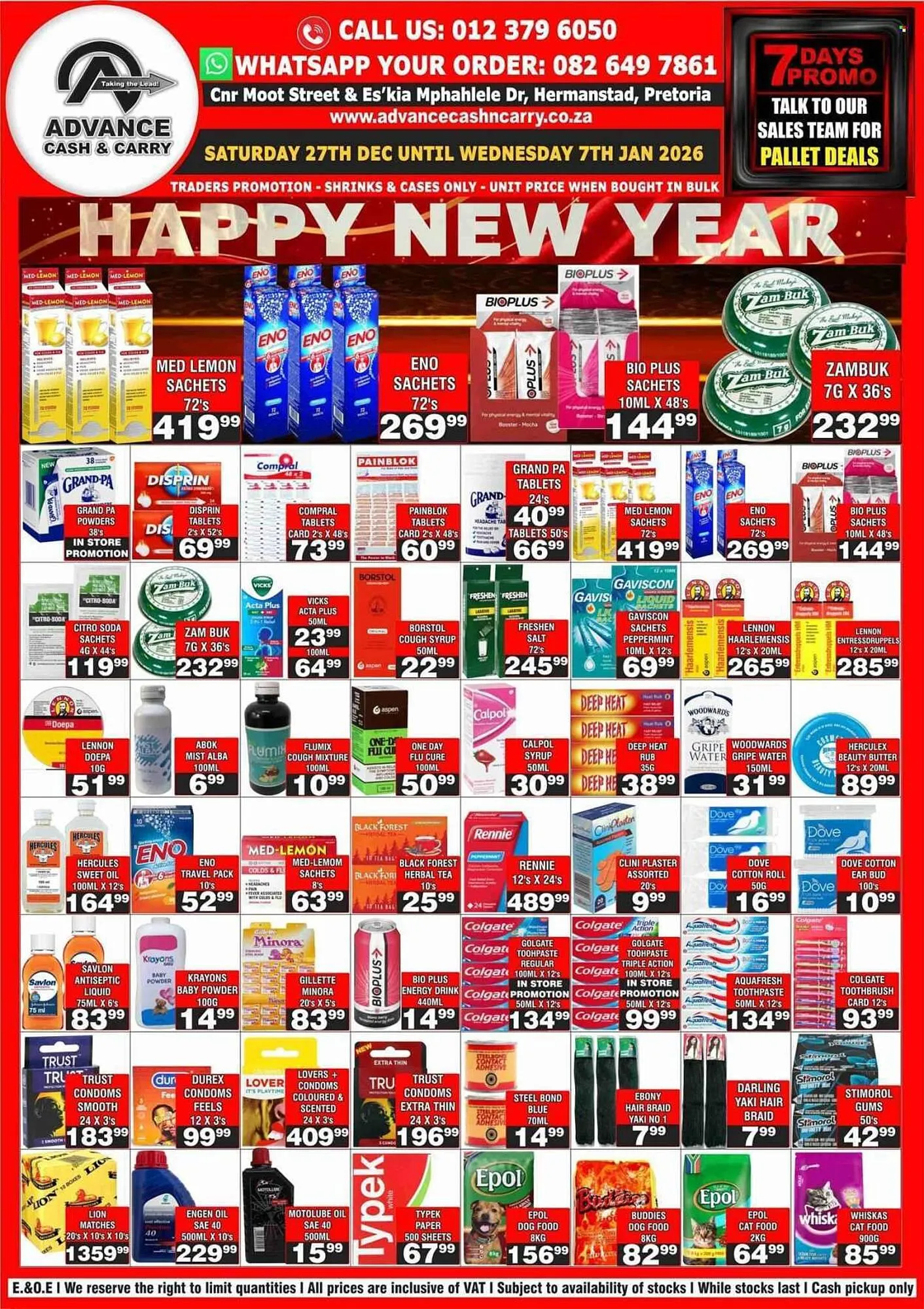 Advance Cash n Carry catalogue from 27 December to 7 January 2026 - Catalogue Page 8