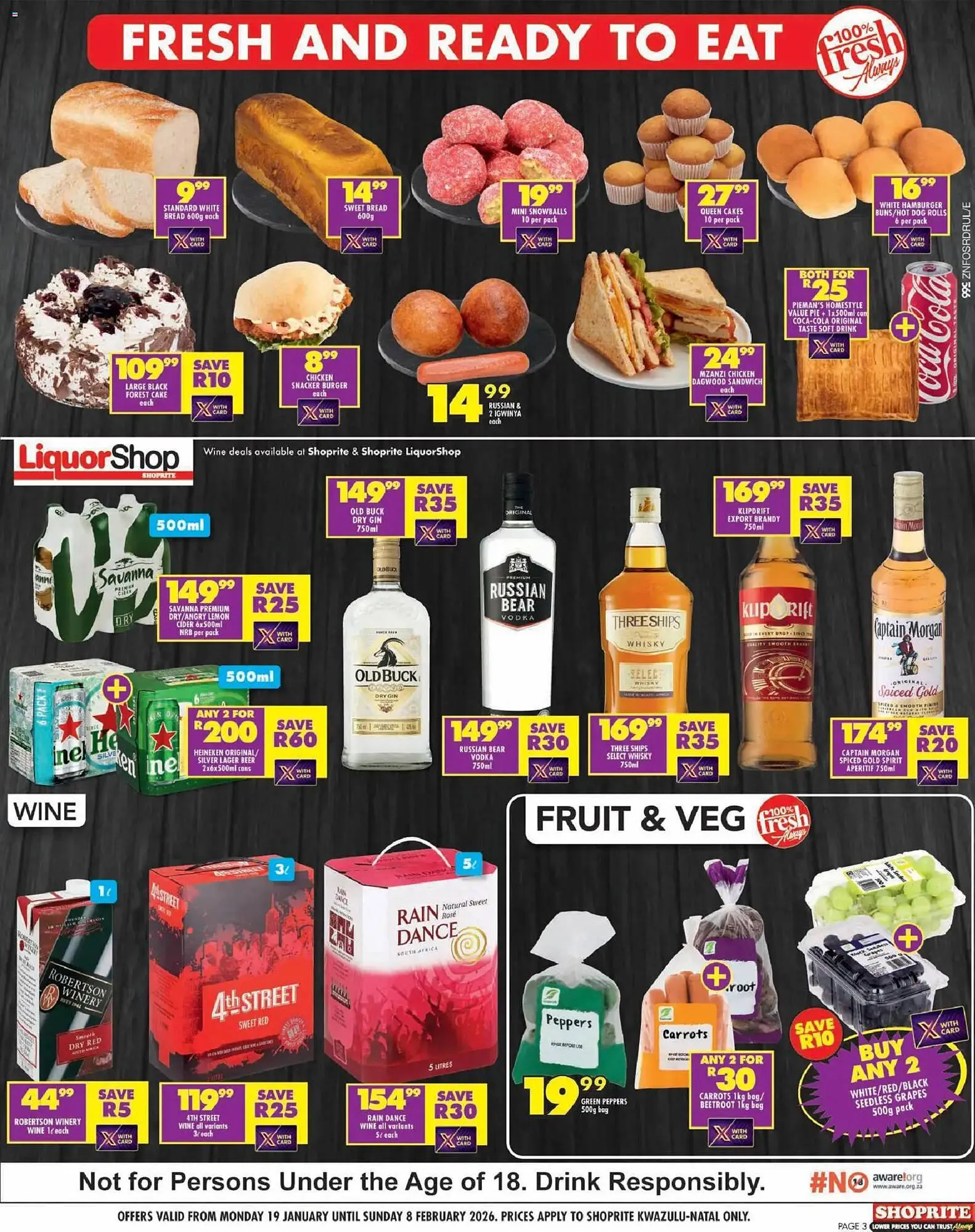 Shoprite catalogue from 18 January to 8 February 2026 - Catalogue Page 3