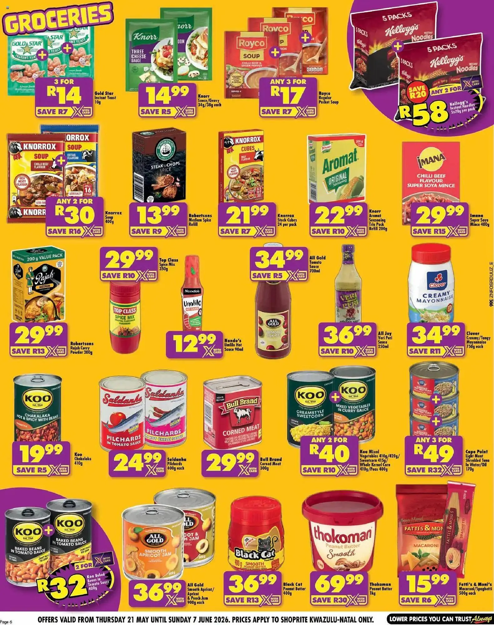 Shoprite catalogue from 21 May to 3 June 2026 - Catalogue Page 6