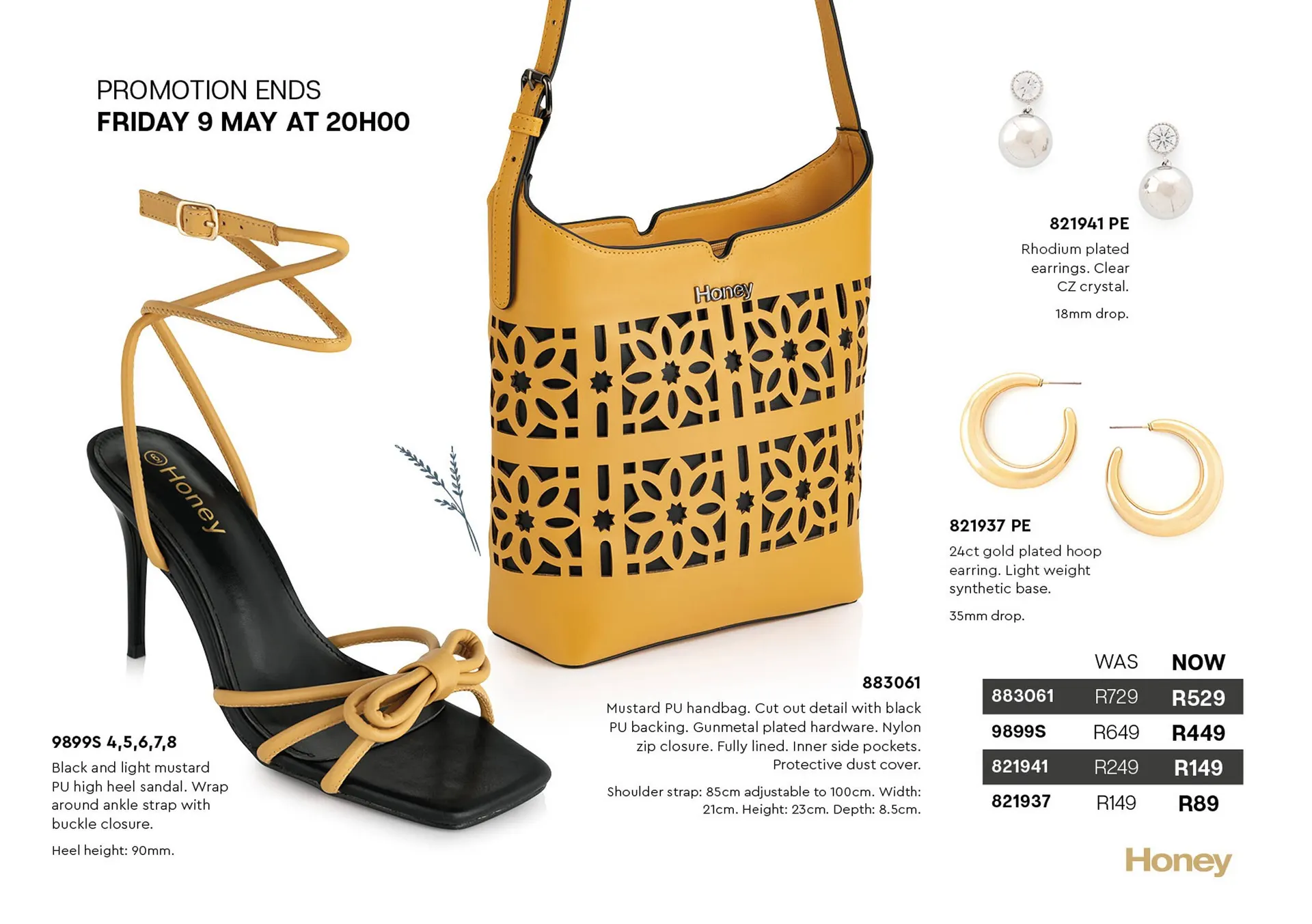 Honey Fashion Accessories catalogue from 8 May to 21 May 2025 - Catalogue Page 1