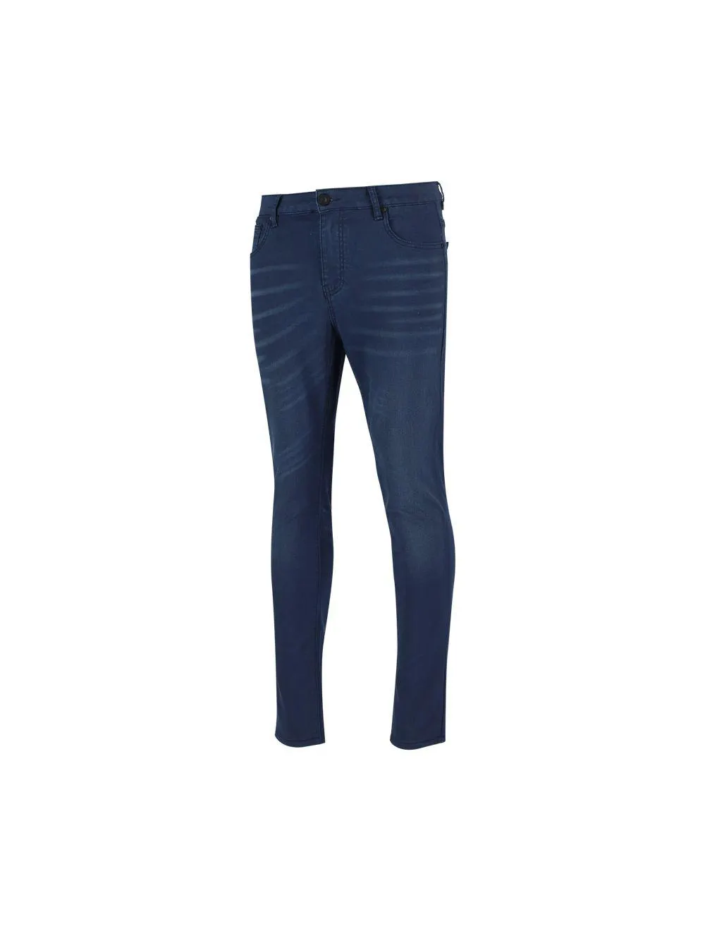 Nautic Spirit Coated Skinny Fit Mens Jeans Blue/Black