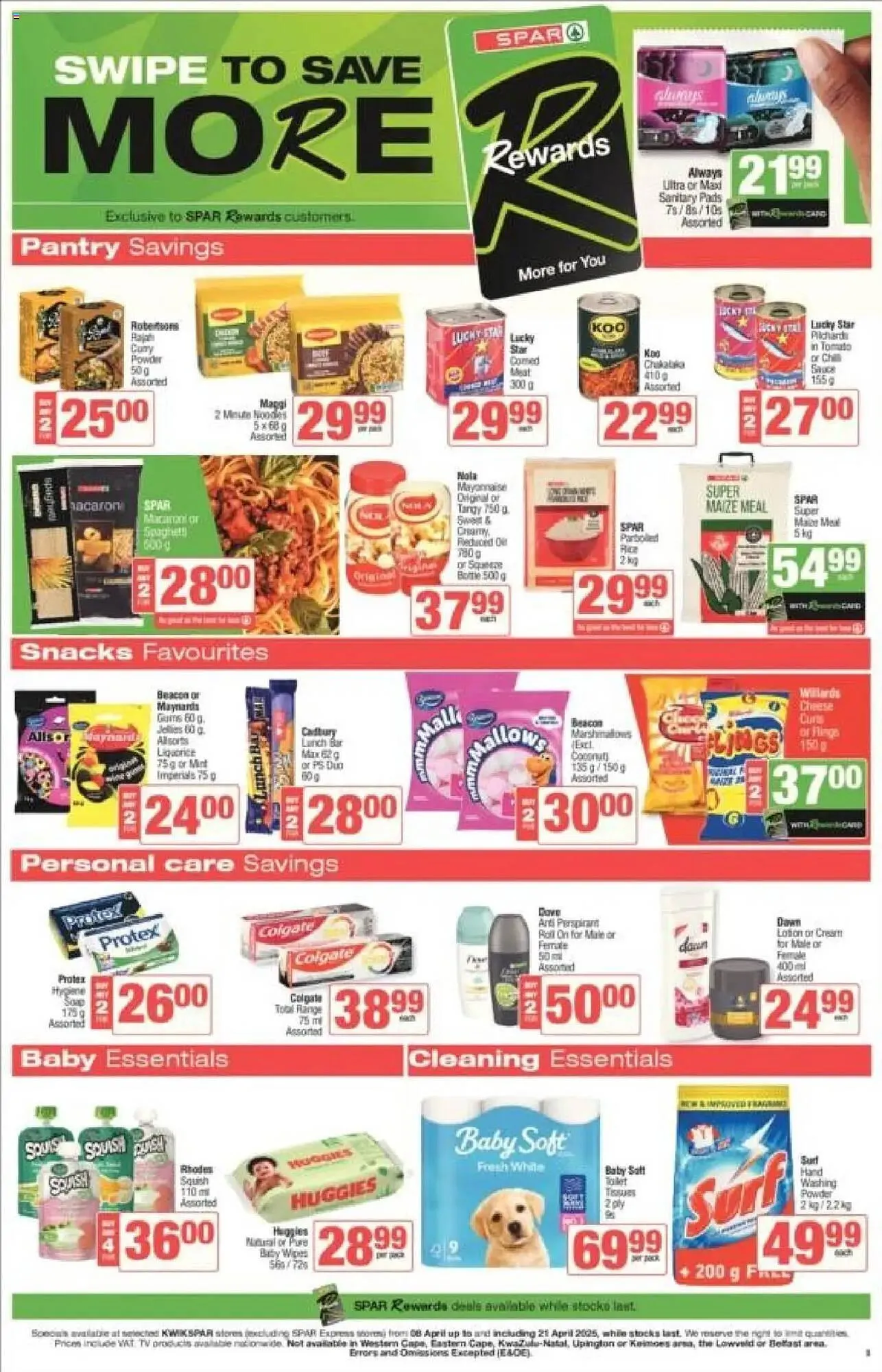 KwikSpar catalogue from 8 April to 21 April 2025 - Catalogue Page 3